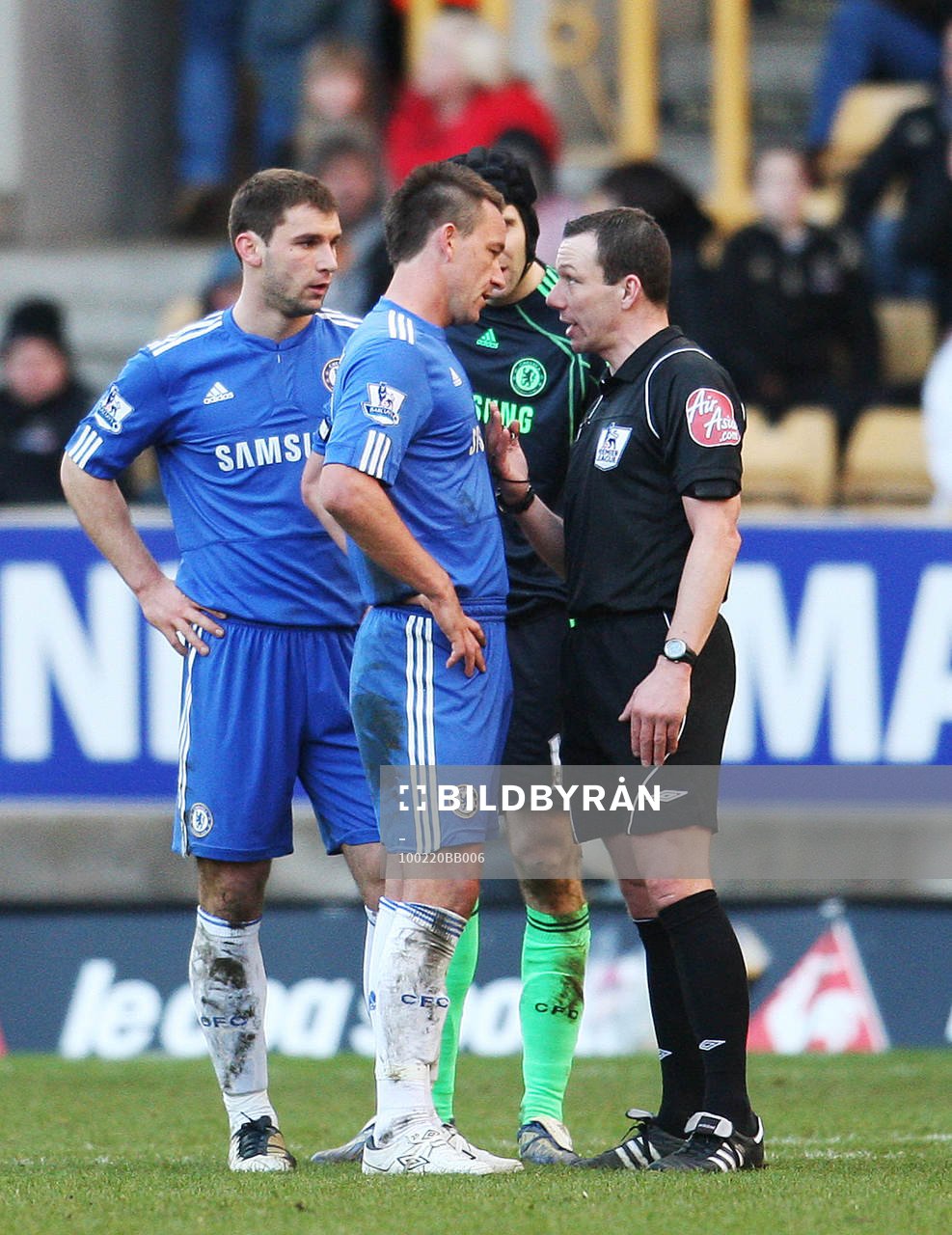 Branislav Ivanovic och John Terry, Chelsea i diskussion med