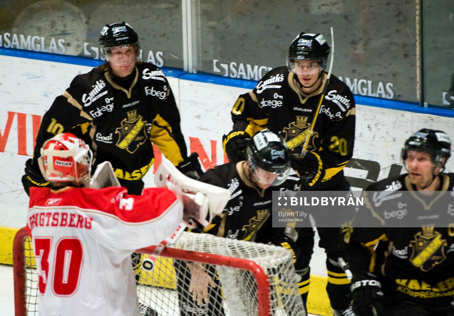 Richard Gynge och Daniel Bång, AIK