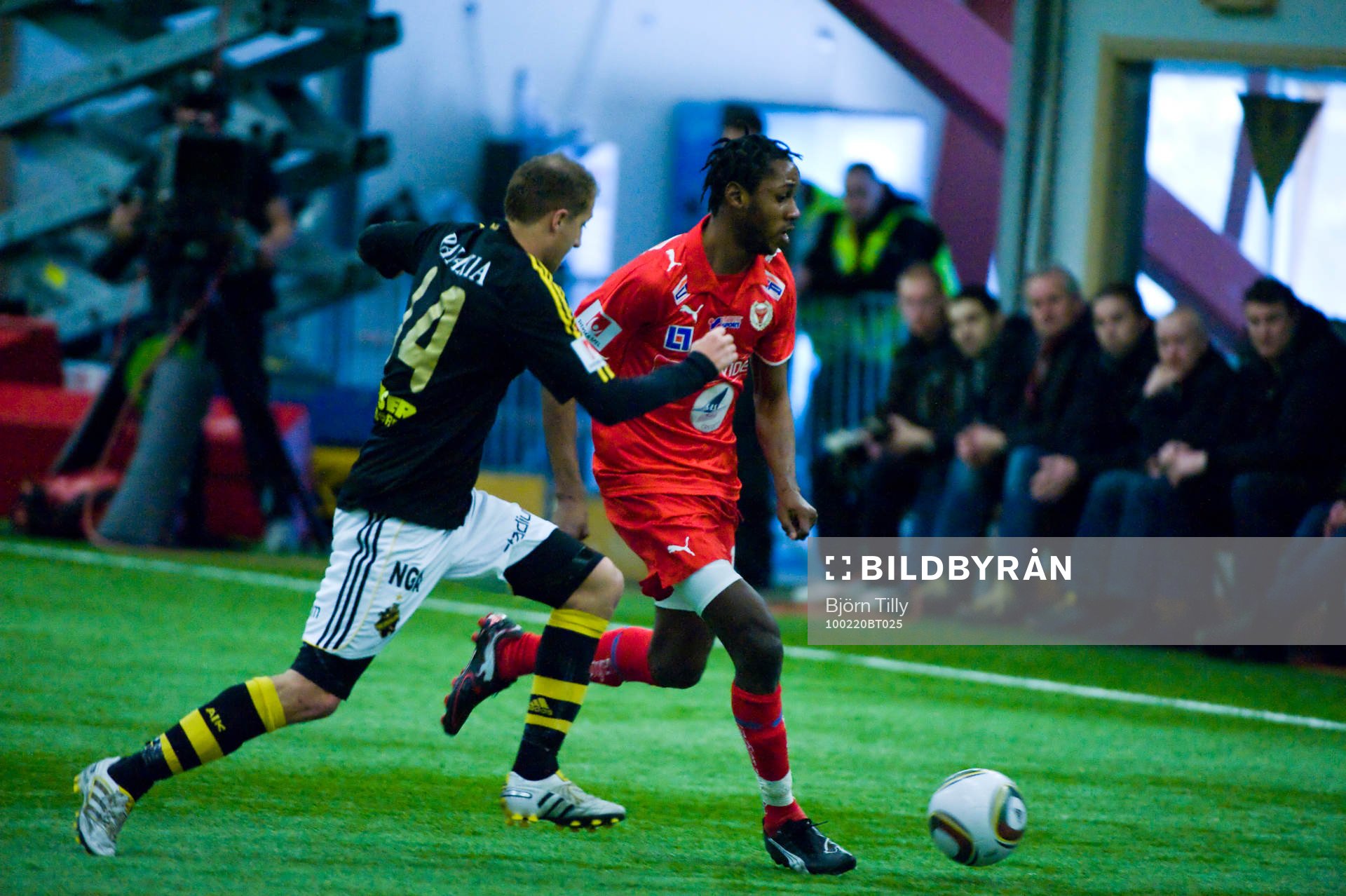 Kenny Pavey, AIK och Yannick Bapupa, Kalmar