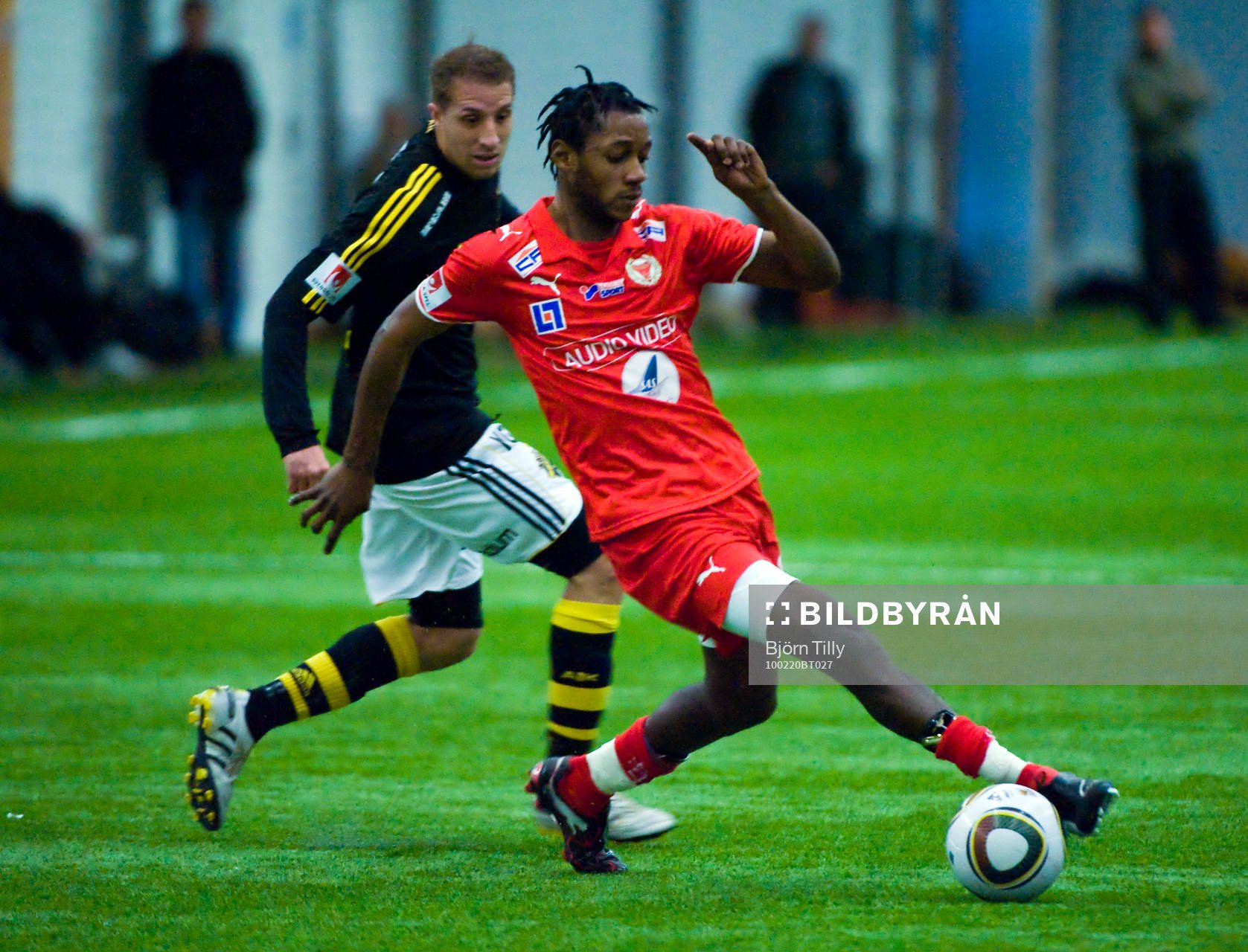 Kenny Pavey, AIK och Yannick Bapupa, Kalmar