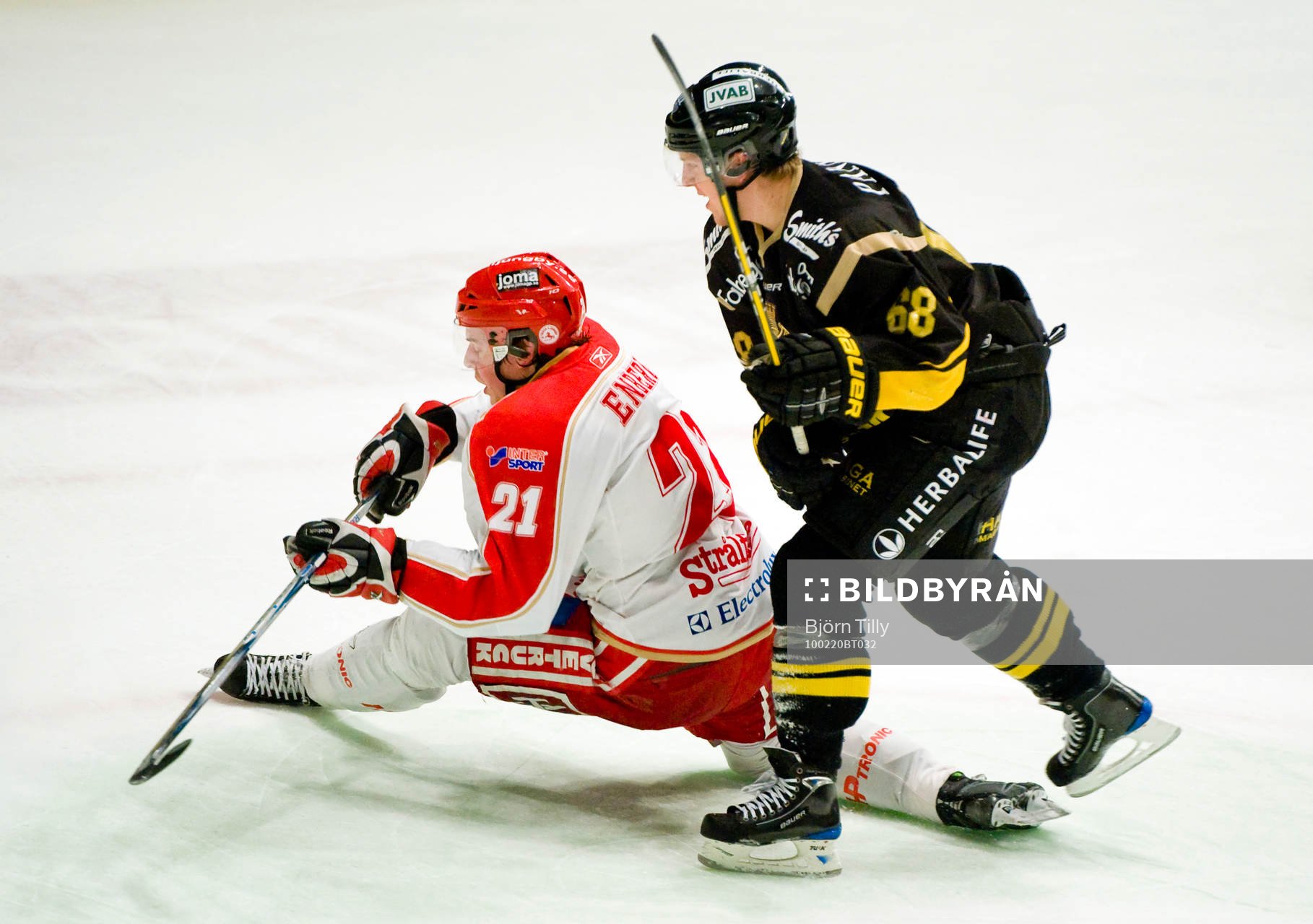 Niklas Enberg, Troja-Ljungby och Victor Ahlström,  AIK