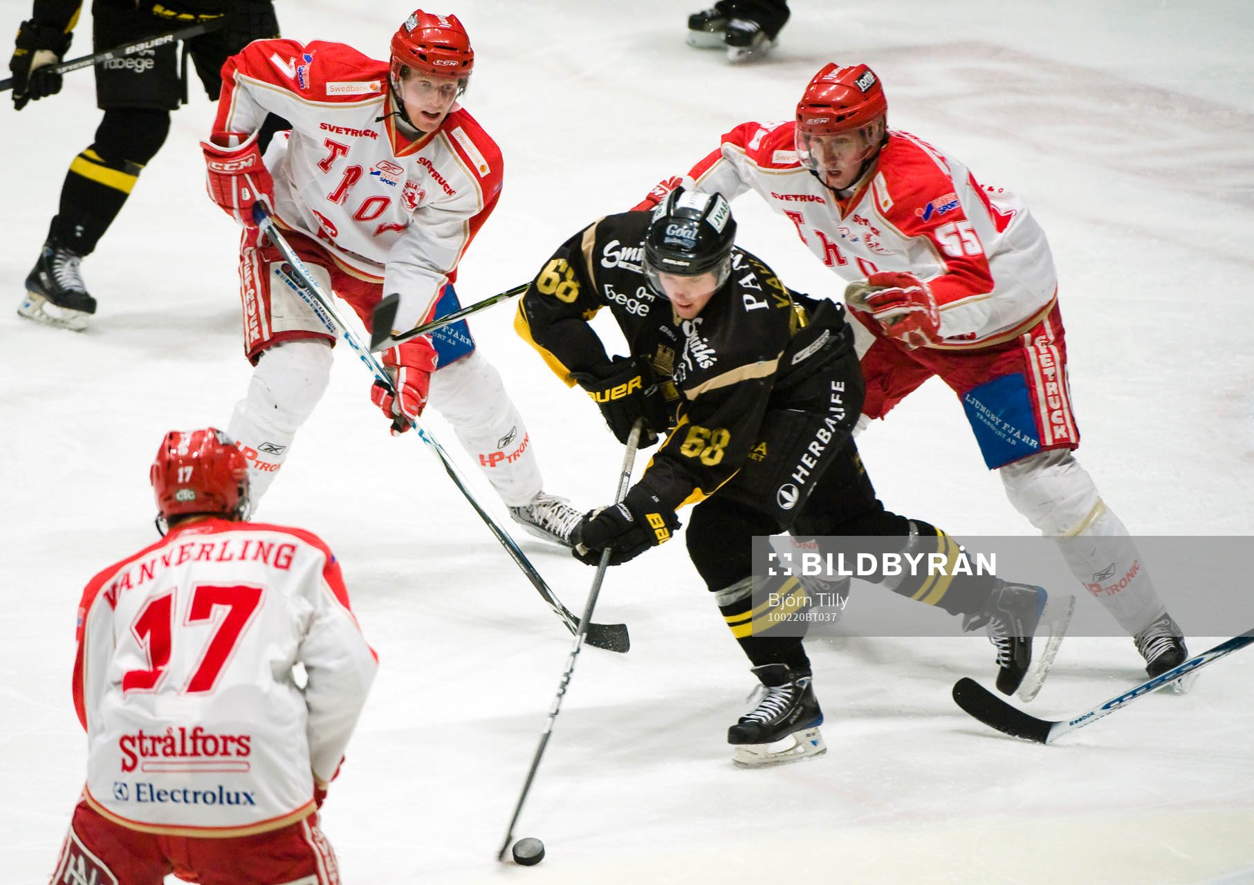 Mattias Nilsson, Troja-Ljungby, Victor Ahlström, AIK och