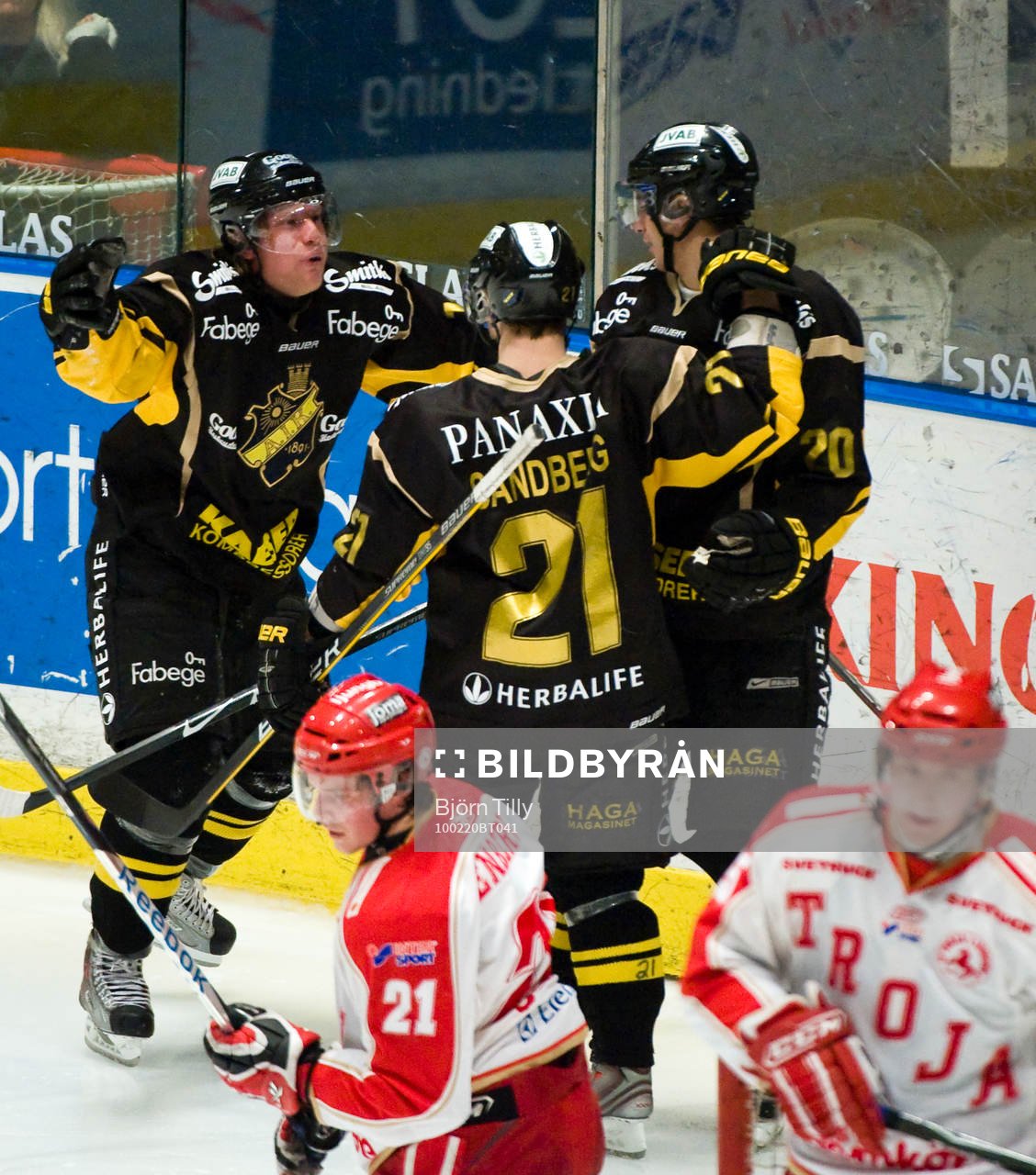 Richard Gynge och Daniel Bång, AIK