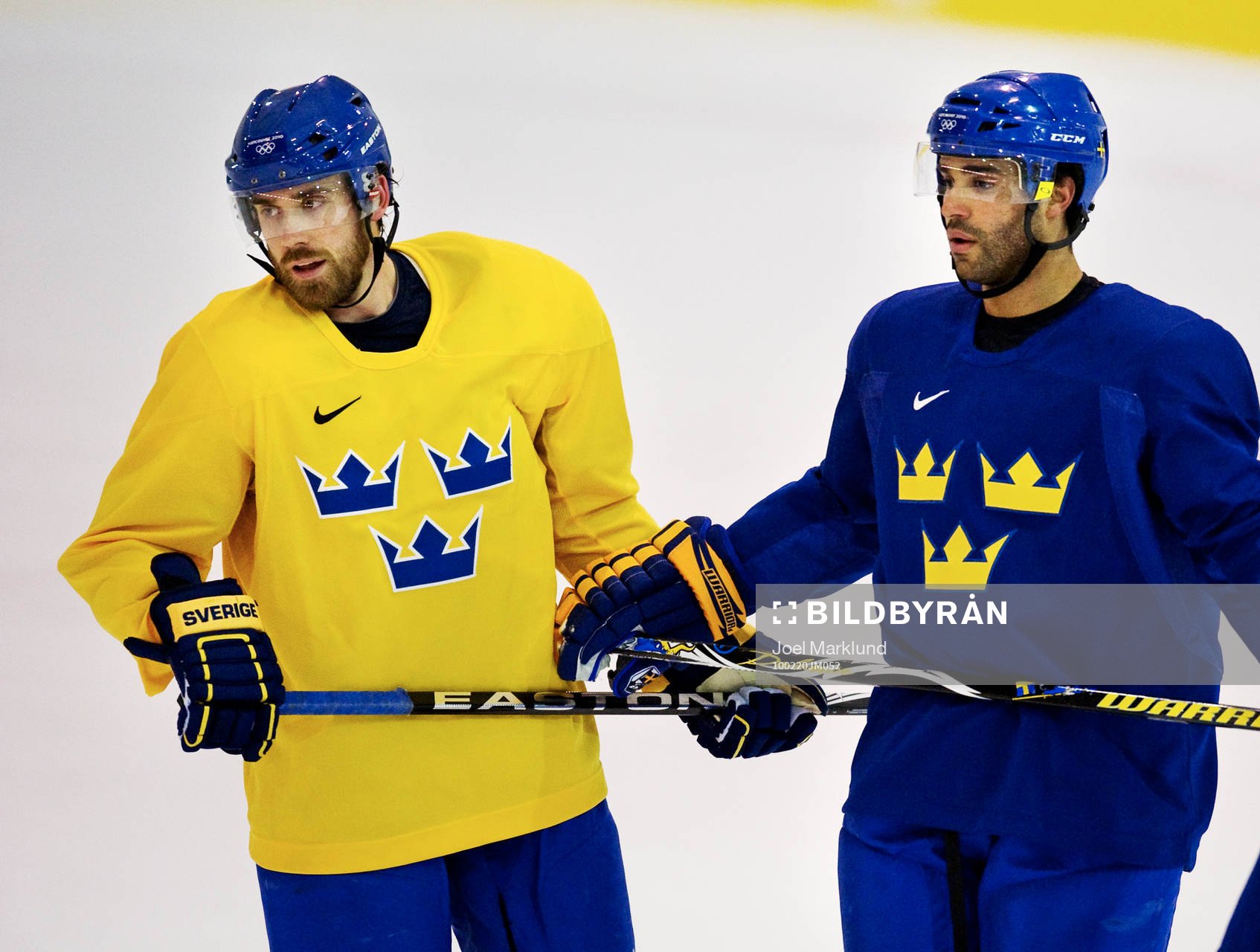 Henrik Zetterberg och Johnny Oduya