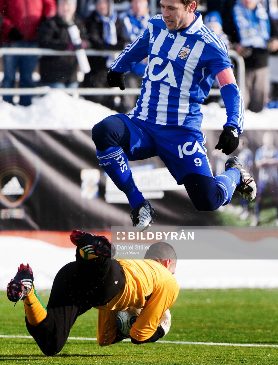 Stefan Selakovic, IFK Göteborg.  Nick Noble, målvakt