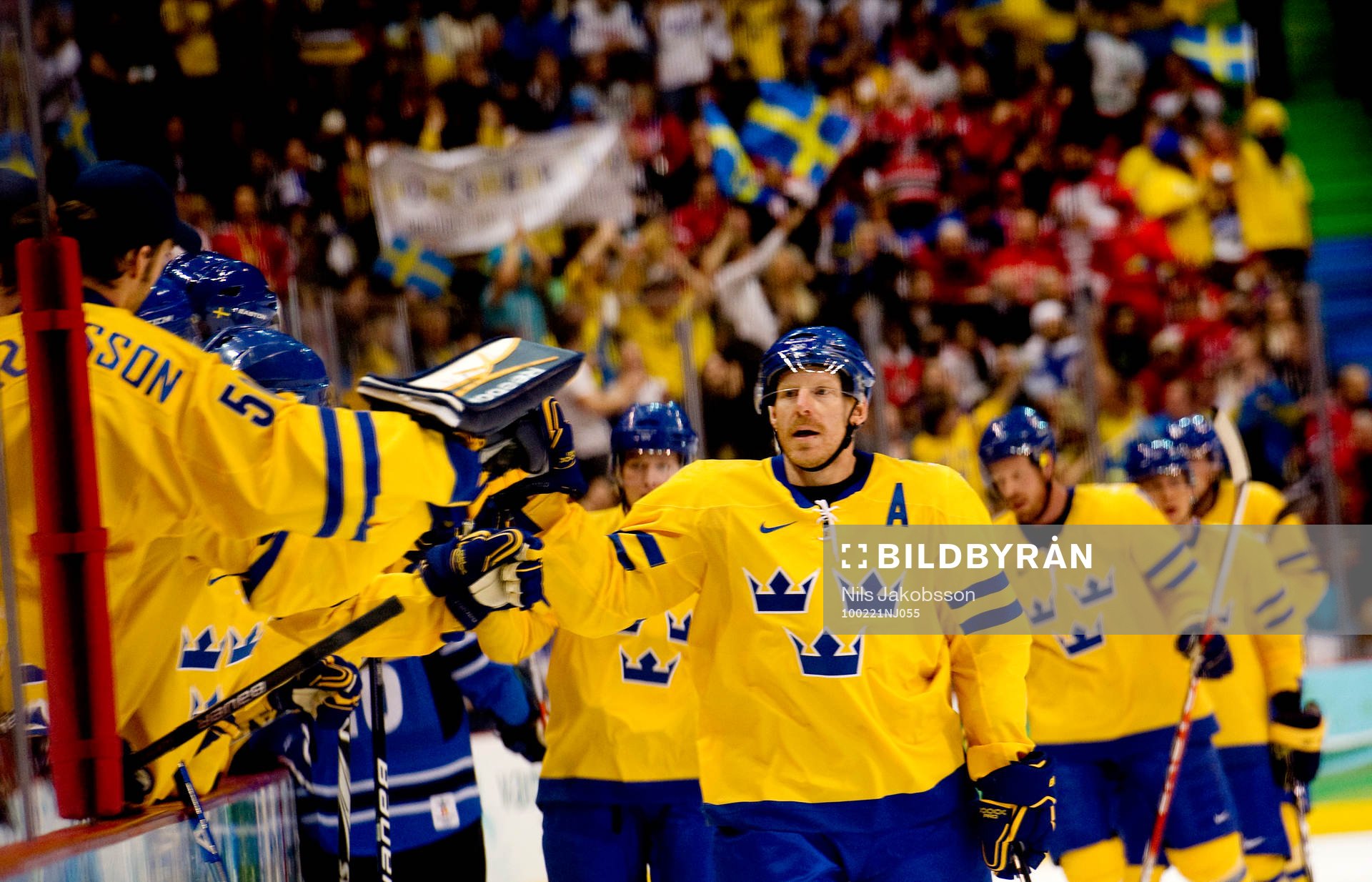Daniel Alfredsson, Sverige jubel