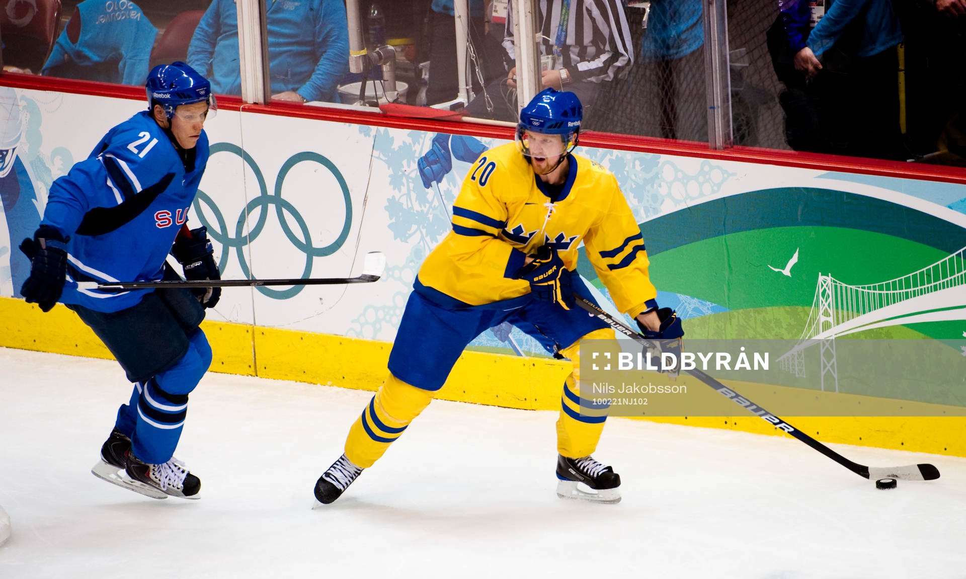 Janne Niskala, Finland, Henrik Sedin, Sverige