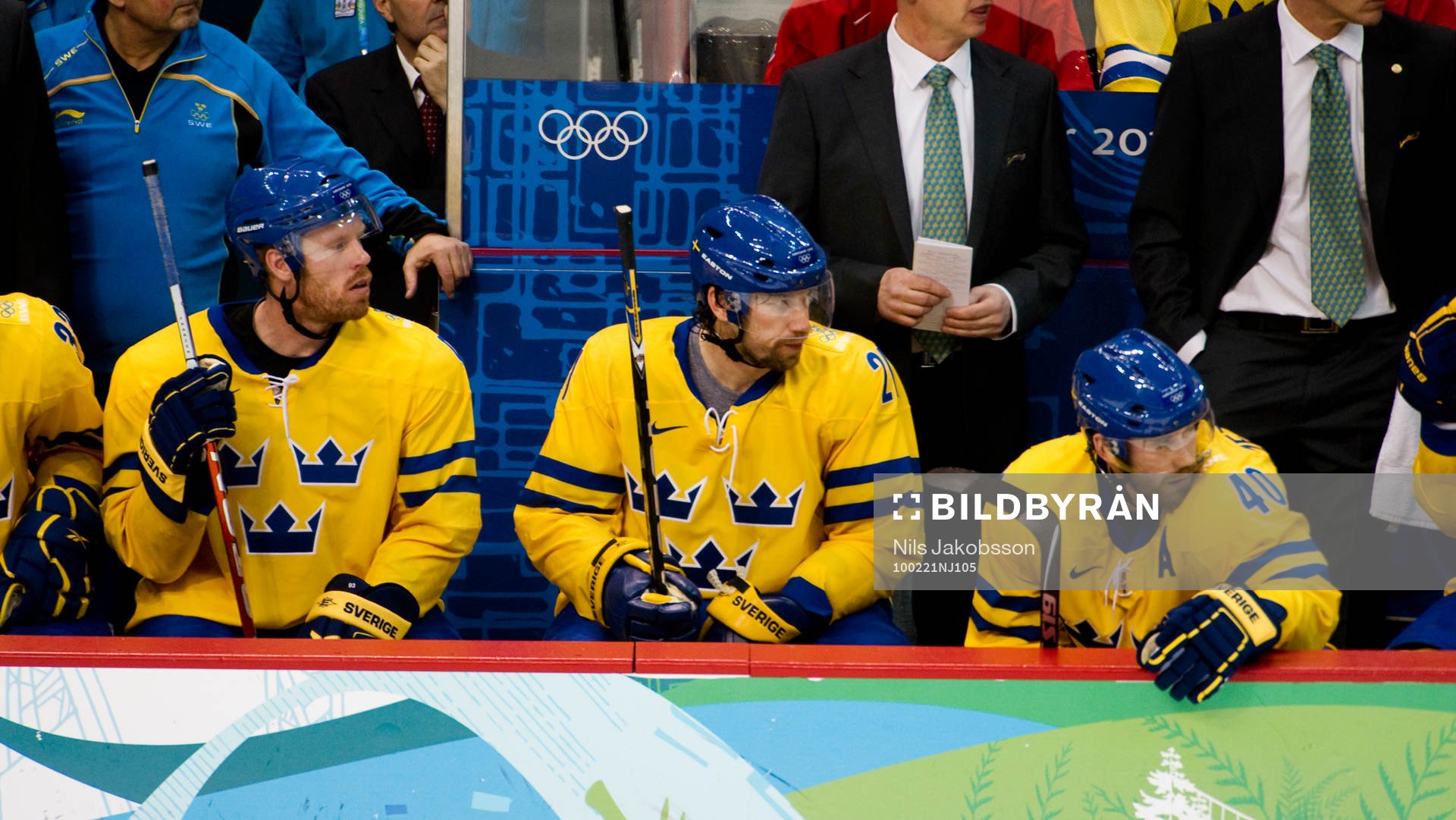 Johan Franzén, Peter Forsberg, Henrik Zetterberg, Sverige