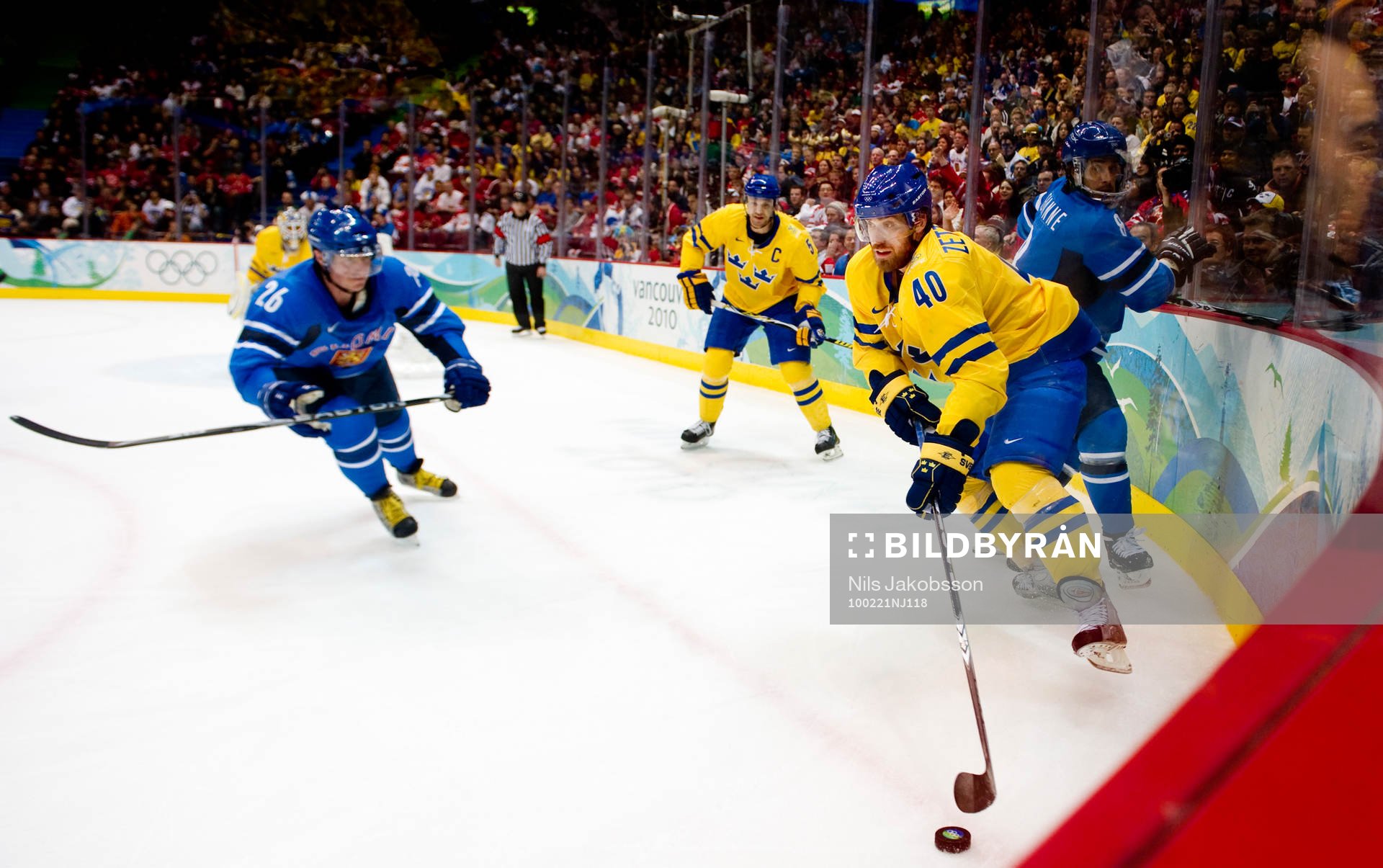 Henrik Zetterberg, Sverige, Jere Lehtinen, Finland