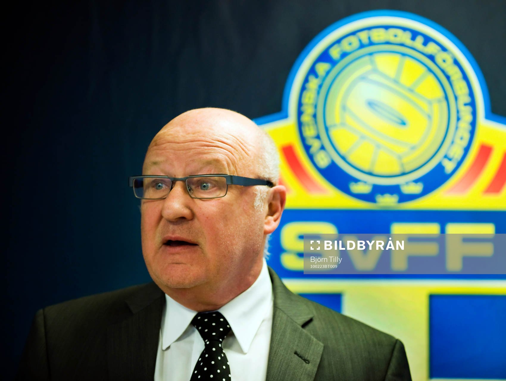 Lars-Åke Lagrell, ordförande, Svenska Fotbollförbundet