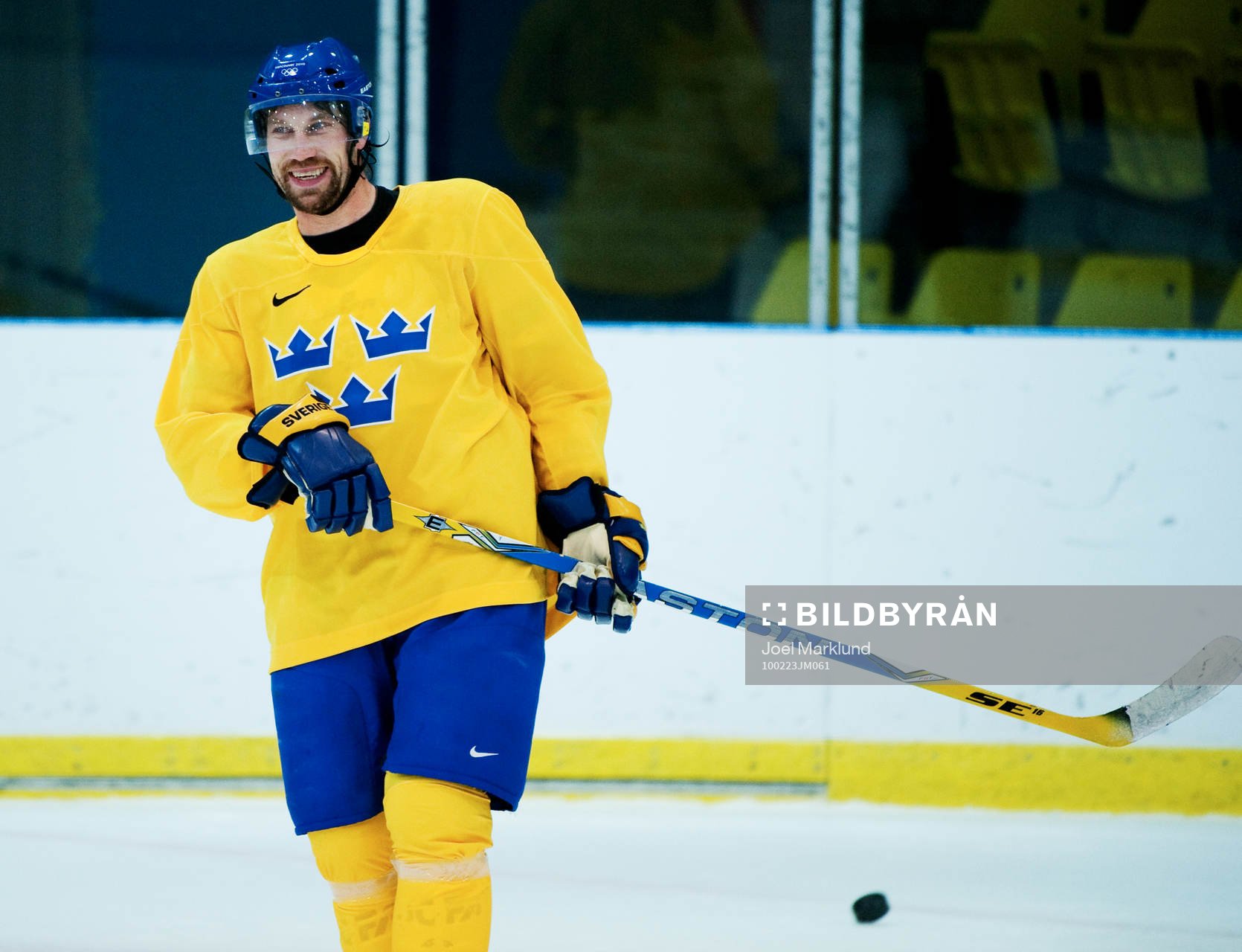 En glad Peter Forsberg