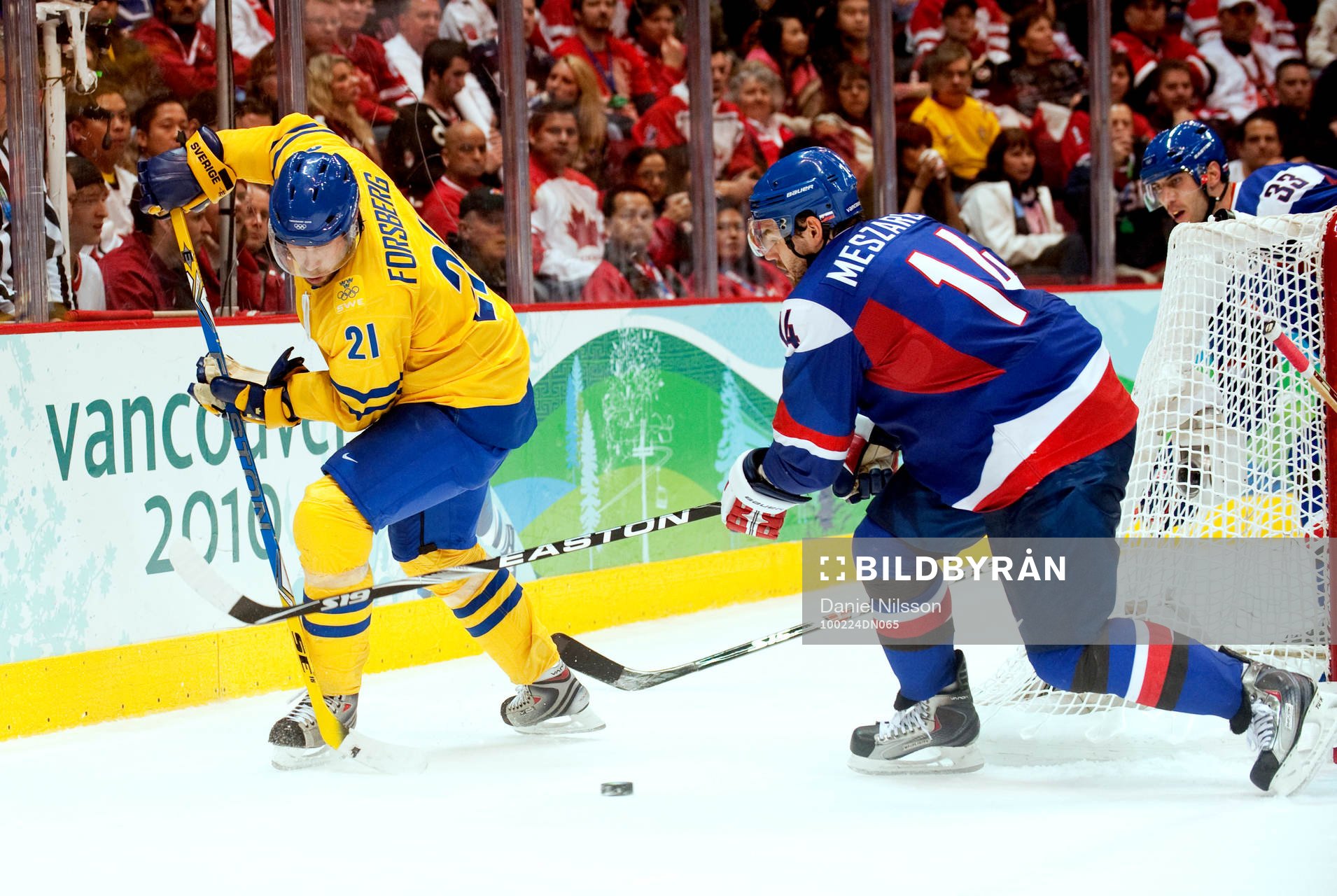 Peter Forsberg, Sverige och Andrej Meszaros, Slovakien
