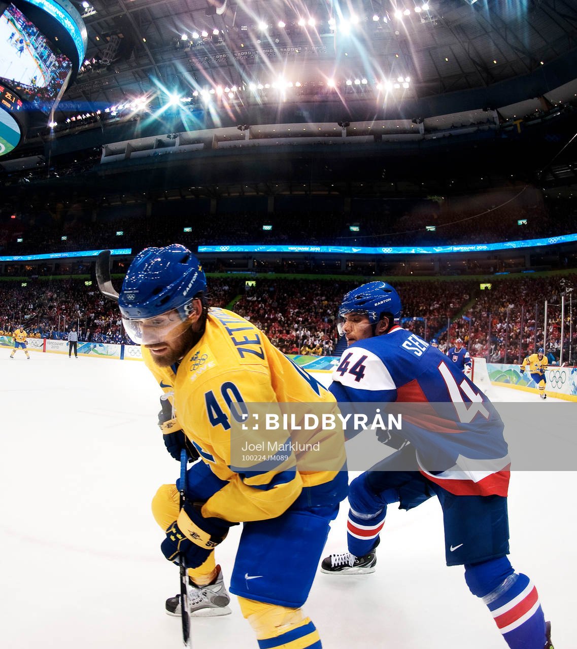 Henrik Zetterberg, Sverige, och Andrej Sekera, Slovakien