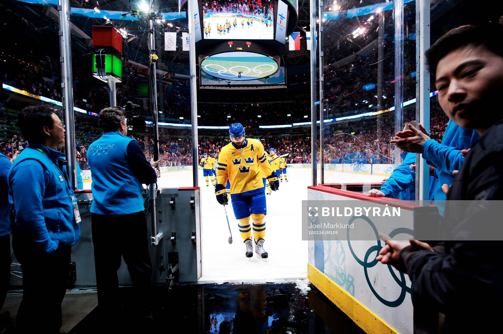 Henrik Zetterberg, lämnar isen