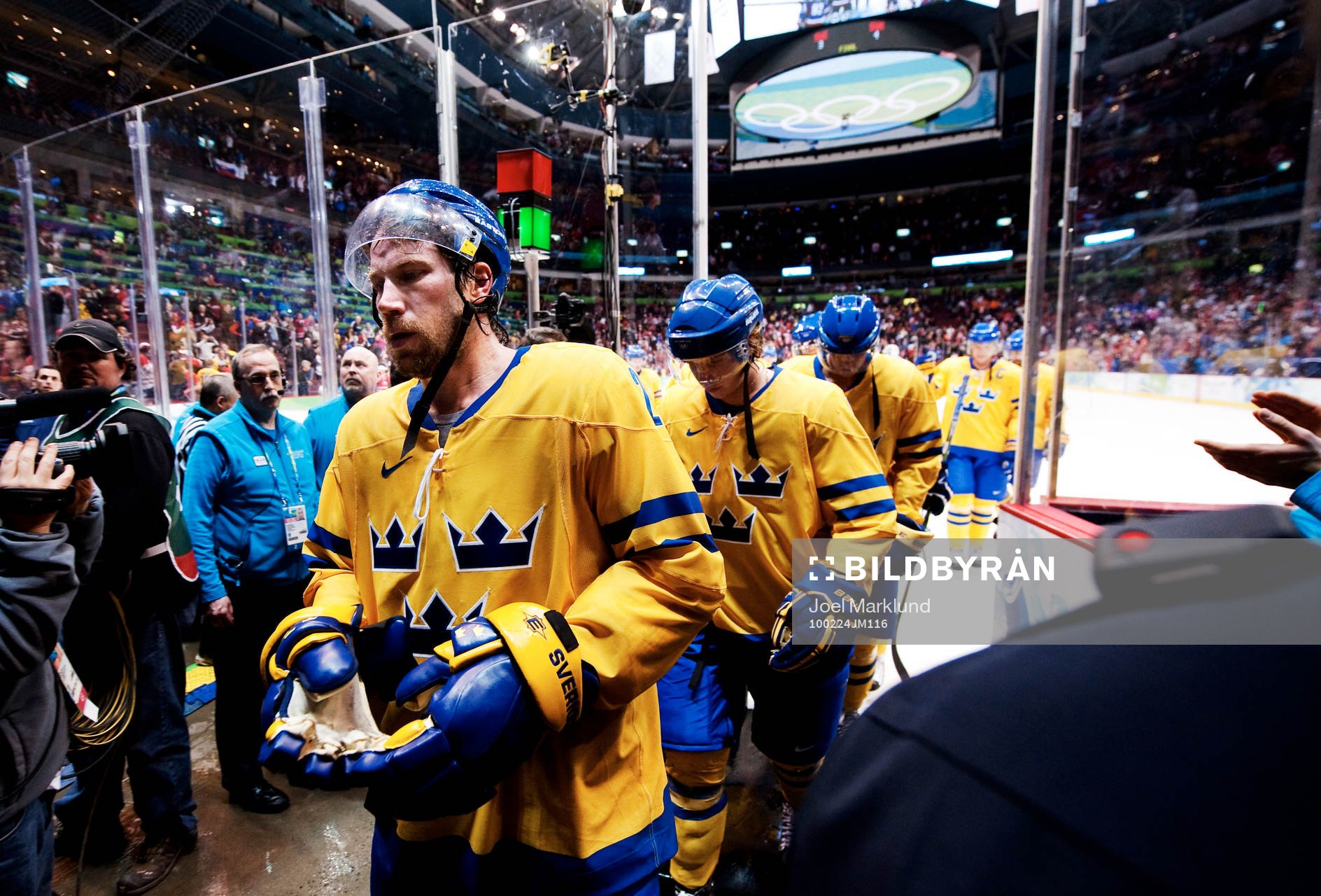 Peter Forsberg och Nicklas Bäckström, depp