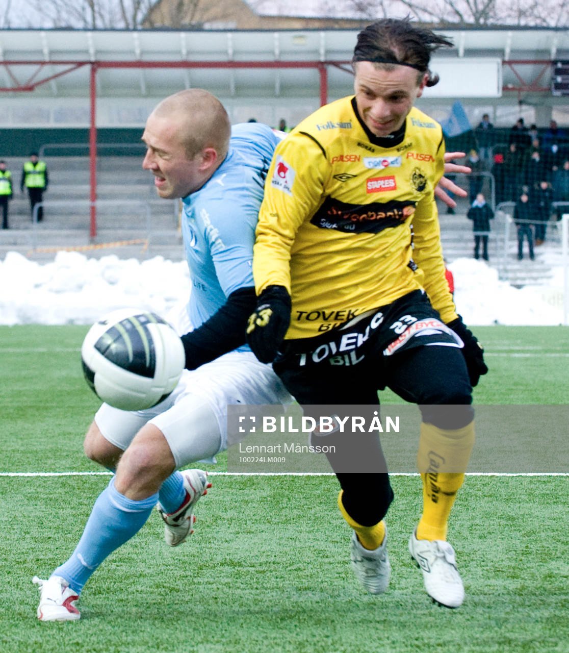 Daniel Larsson, Malmö, mot Niklas Hult, Elfsborg