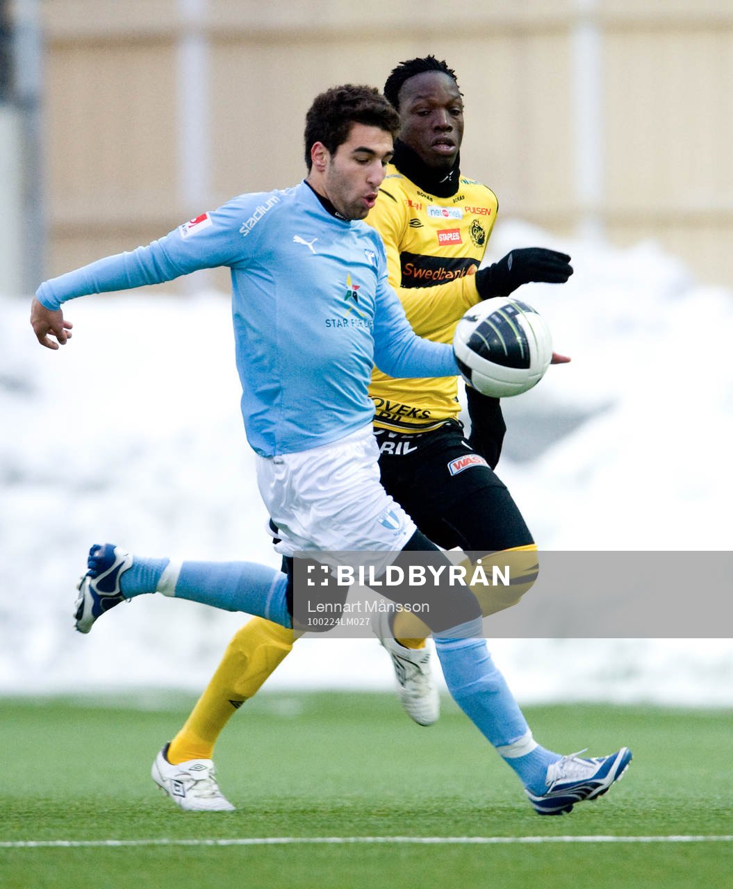 Jimmy Durmaz, Malmö FF och Amadeija Rennie, Elfsborg