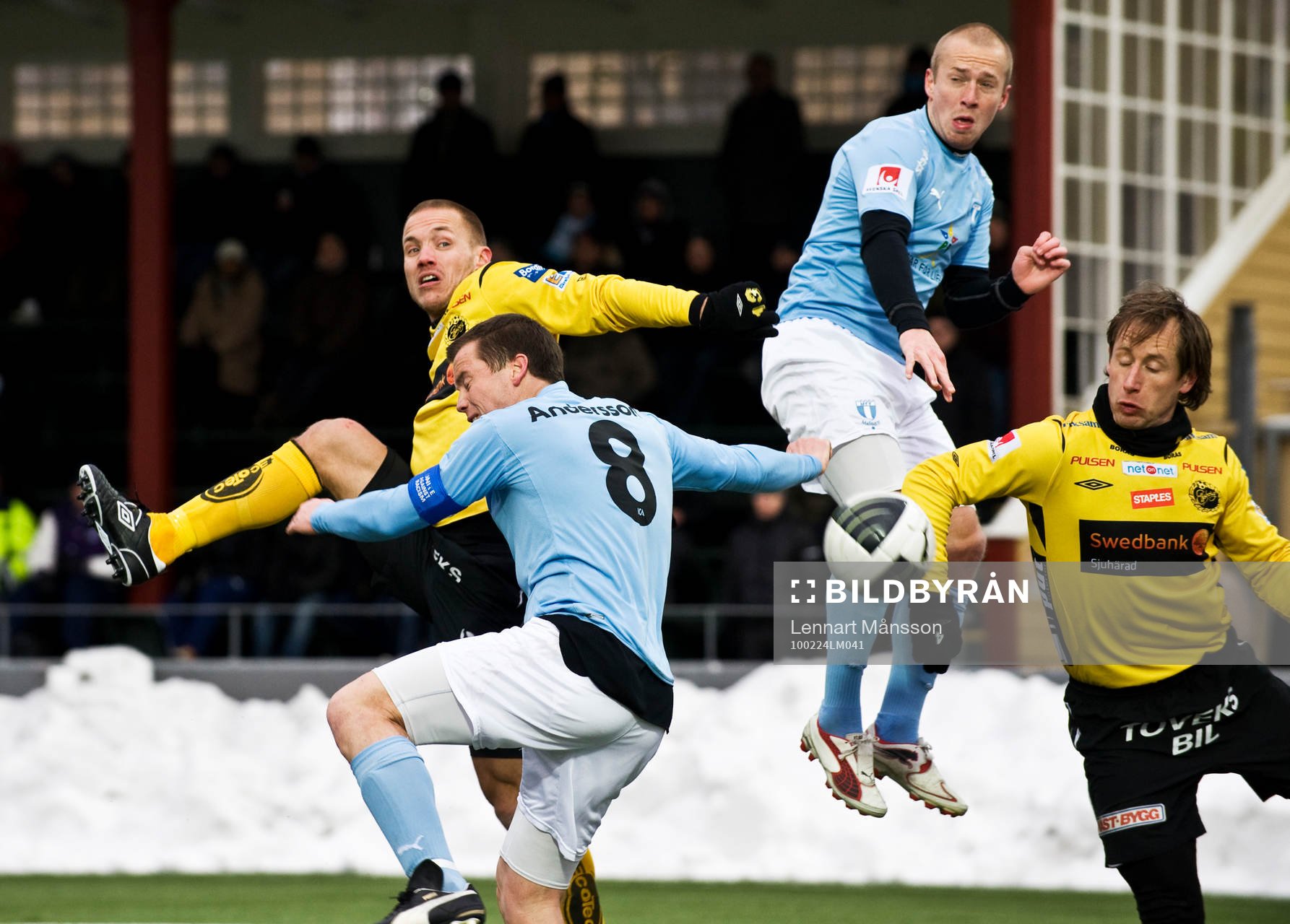 Fotboll, träningsmatch, Malmö FF - Elfsborg
