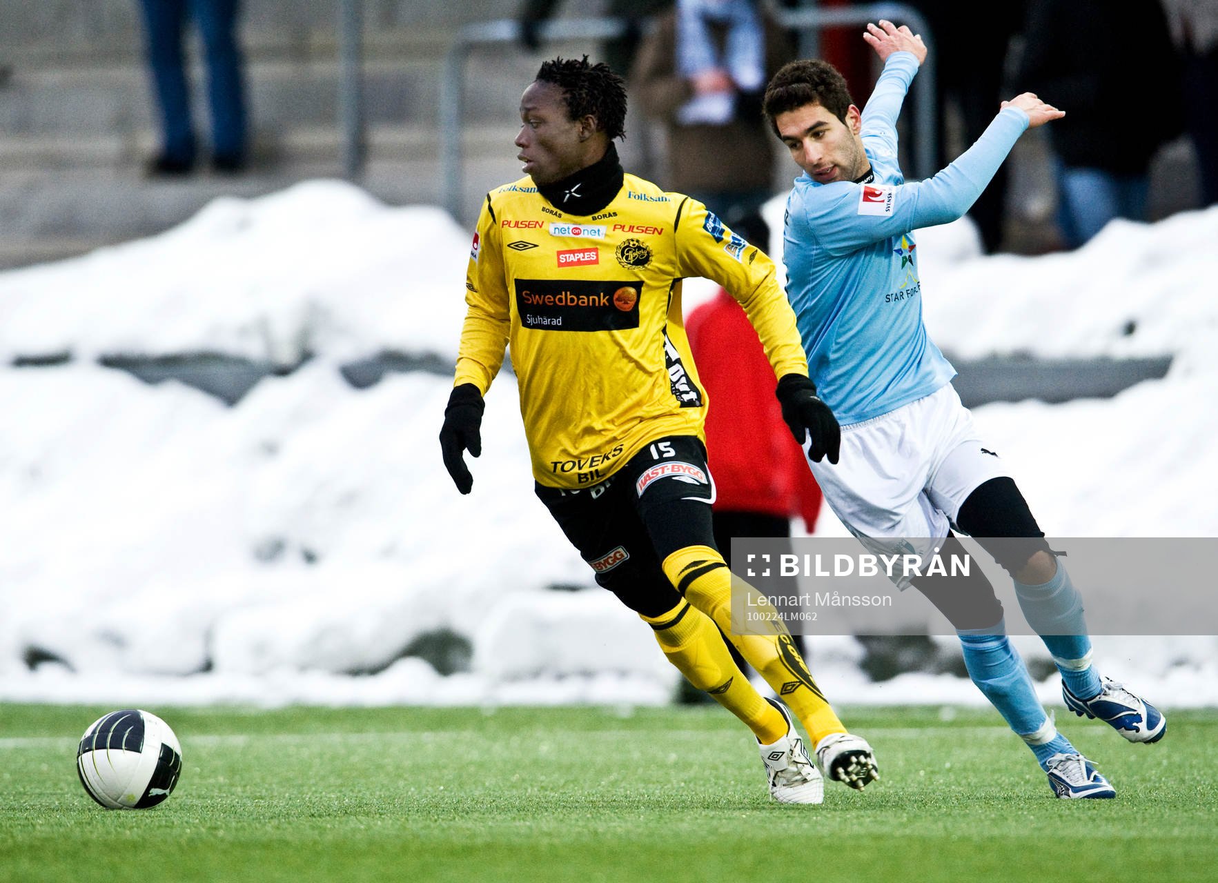 Amadeija Rennie, Elfsborg och Jimmy Durmaz, Malmö
