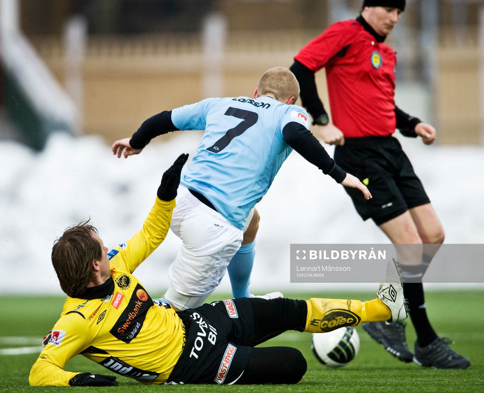 Brytning, Daniel Larsson stoppas