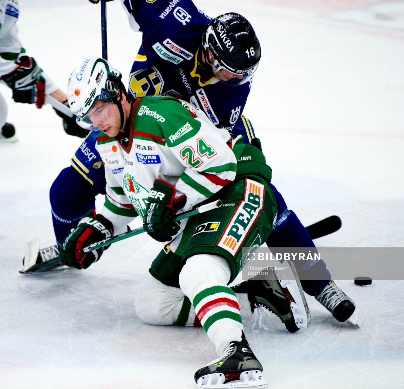 Jeremy Colliton, Rögle och Kristopher Beech, HV71