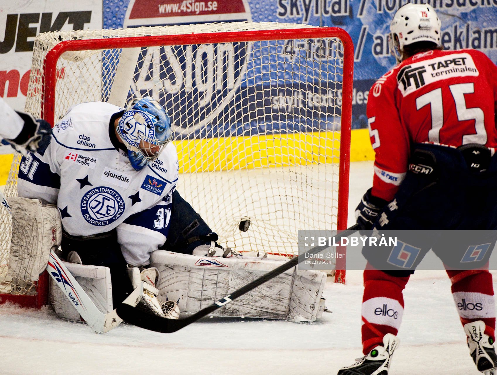 Tom Lawson, målvakt Leksand (Mål)