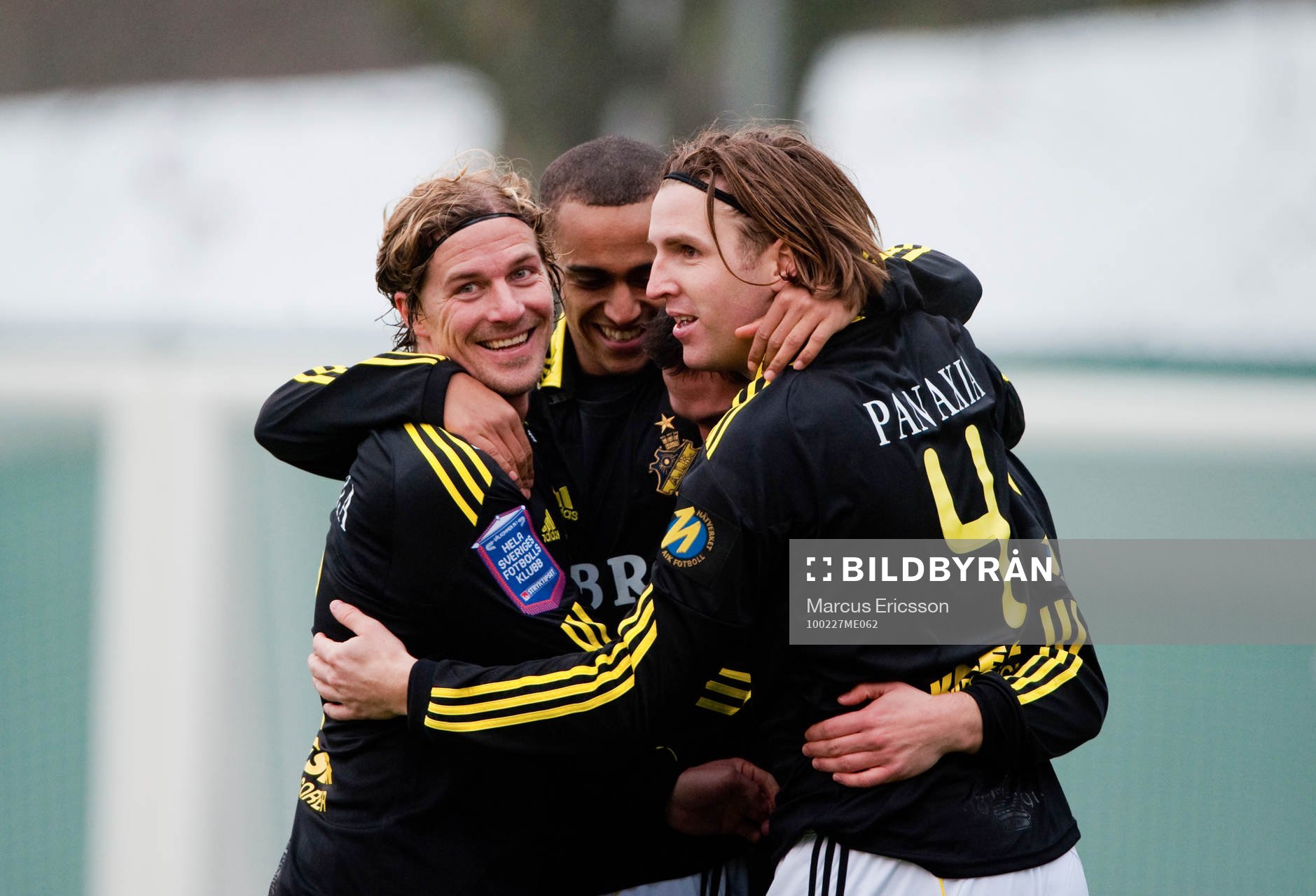 Daniel Tjernström, Walid Atta, Nils-Eric Johansson, AIK