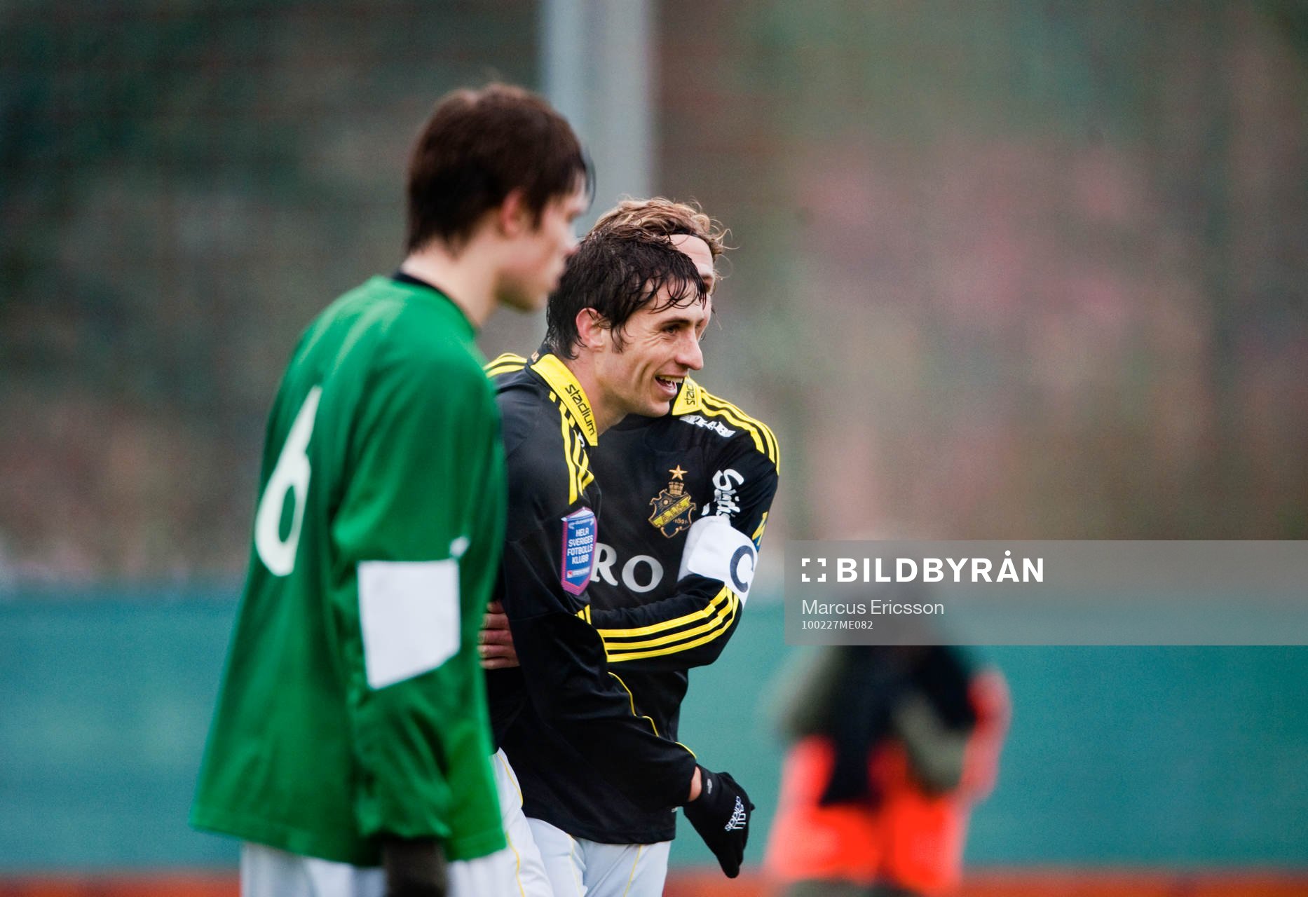 Sebastian Eguren, AIK och Daniel Tjernström, AIK (Jubel)
