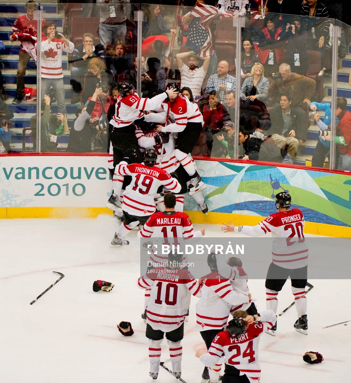 Sidney Crosby, kanada avgjorde i sudden death. Kanada tog