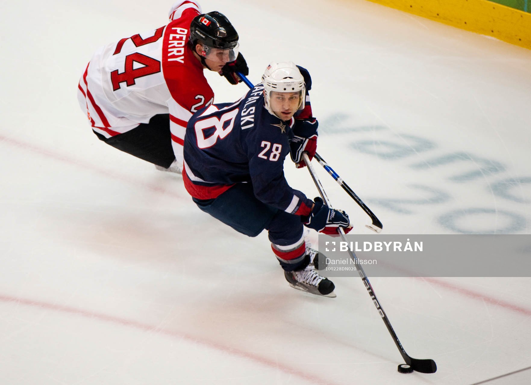 Brain Rafalski, USA och Corey Perry, Kanada