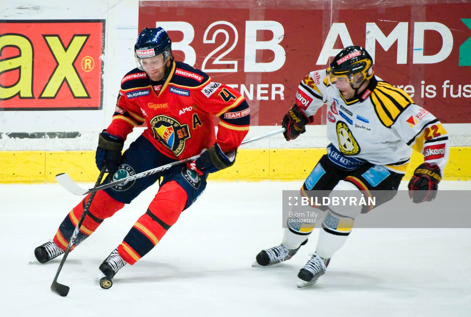 Marcus Nilson, Djurgården och Jörgen Sundqvist, Brynäs