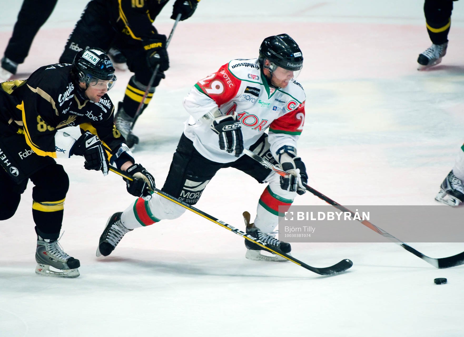 Oscar Ahlström, AIK och Greger Artursson, Mora