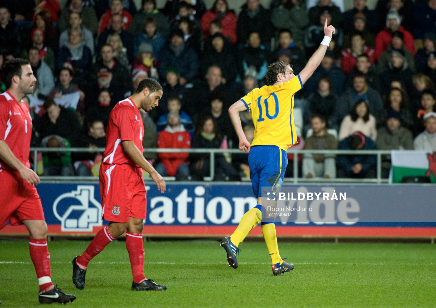 Johan Elmander, Sverige (Jubel)