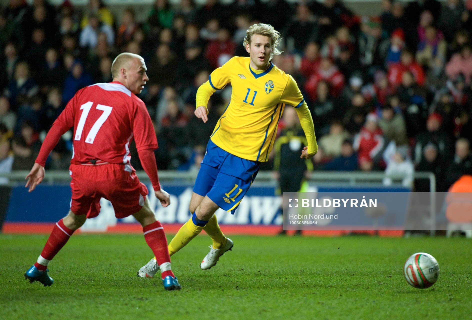 Ola Toivonen, Sverige och David Cotterill, Wales