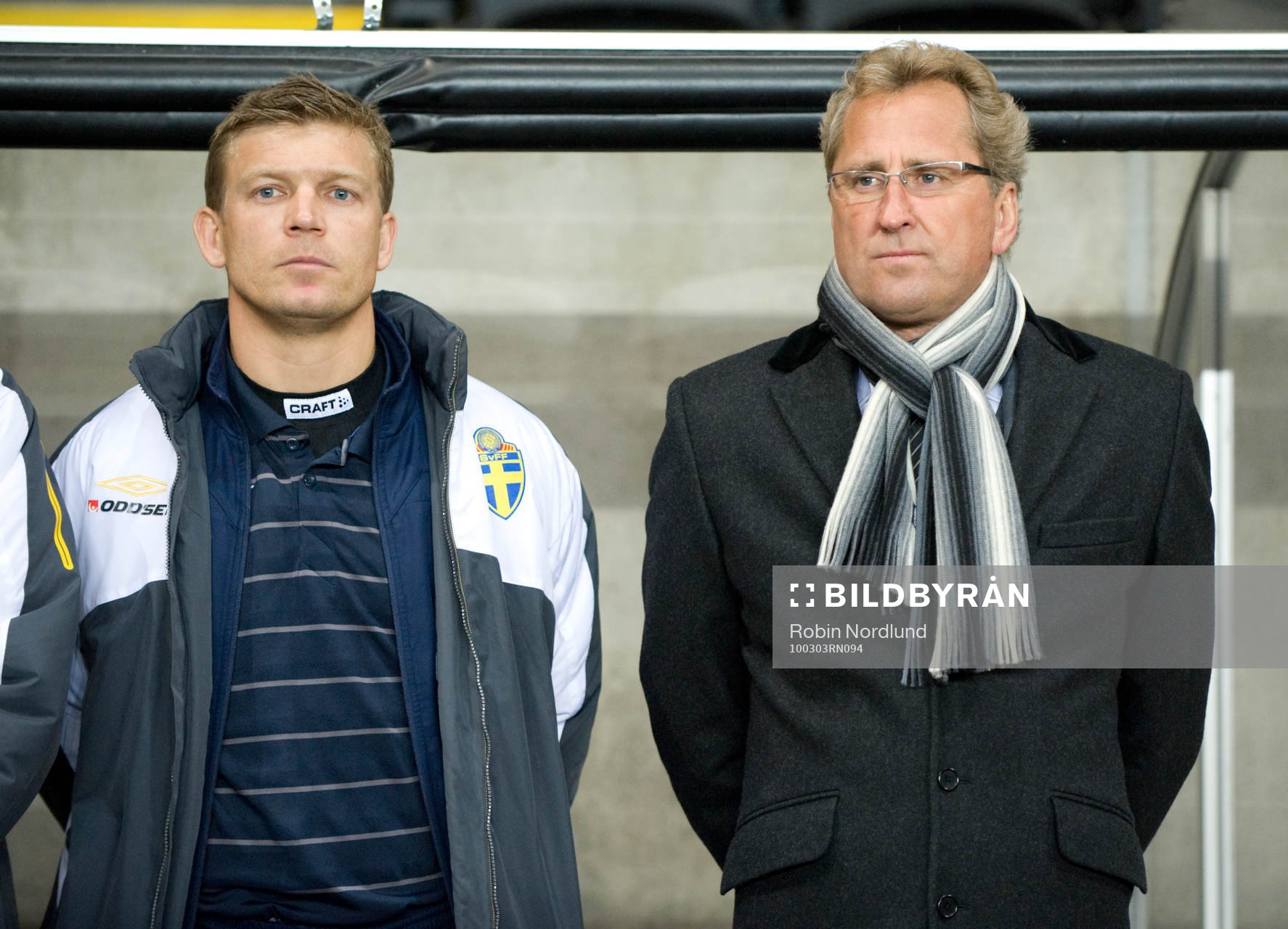 Marcus Allbäck, Players Manager och Erik Hamrén,