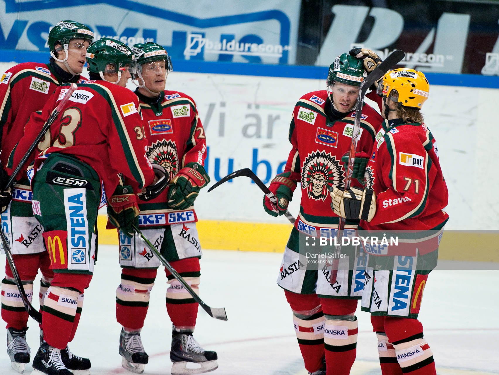 Christian Bäckman, Tomi Kallio, Niklas Andersson, Riku