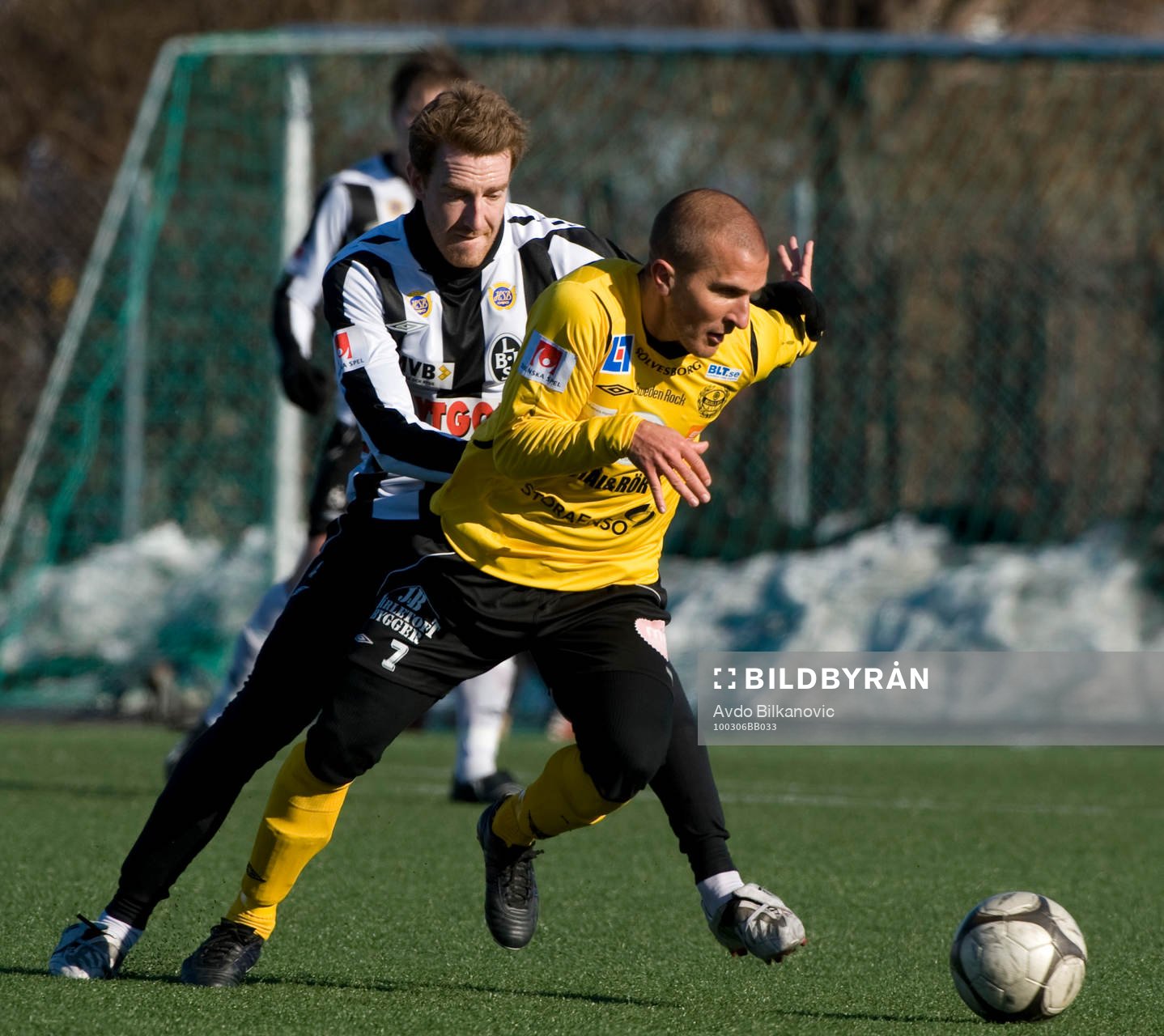 Johan Svensson, Mjällby, Mikael Bengtsson, Landskrona