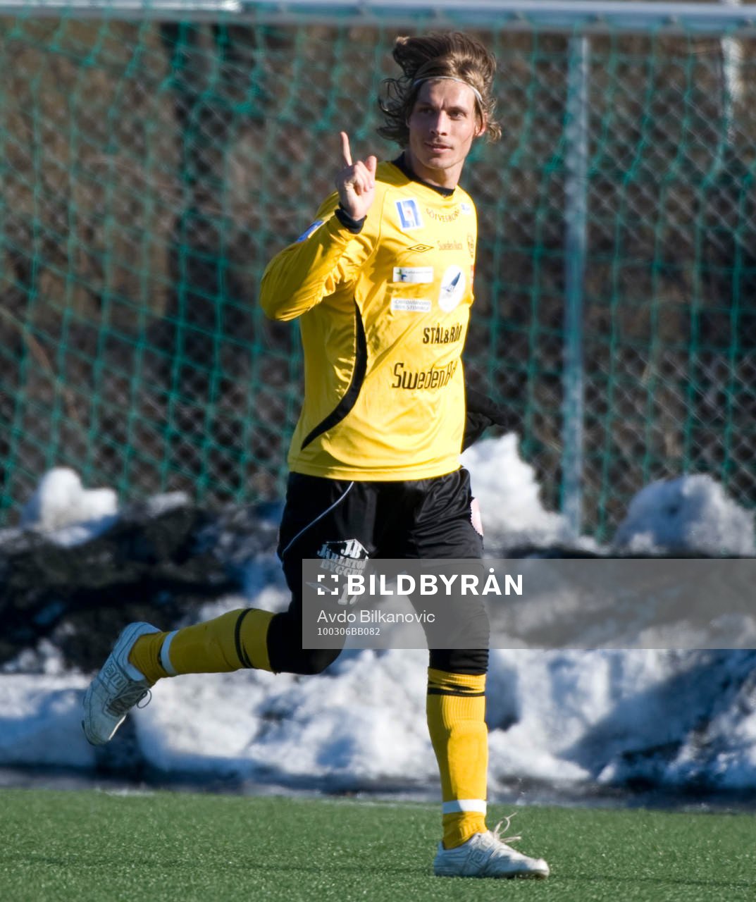 Tobias Grahn, Mjällby, jubel