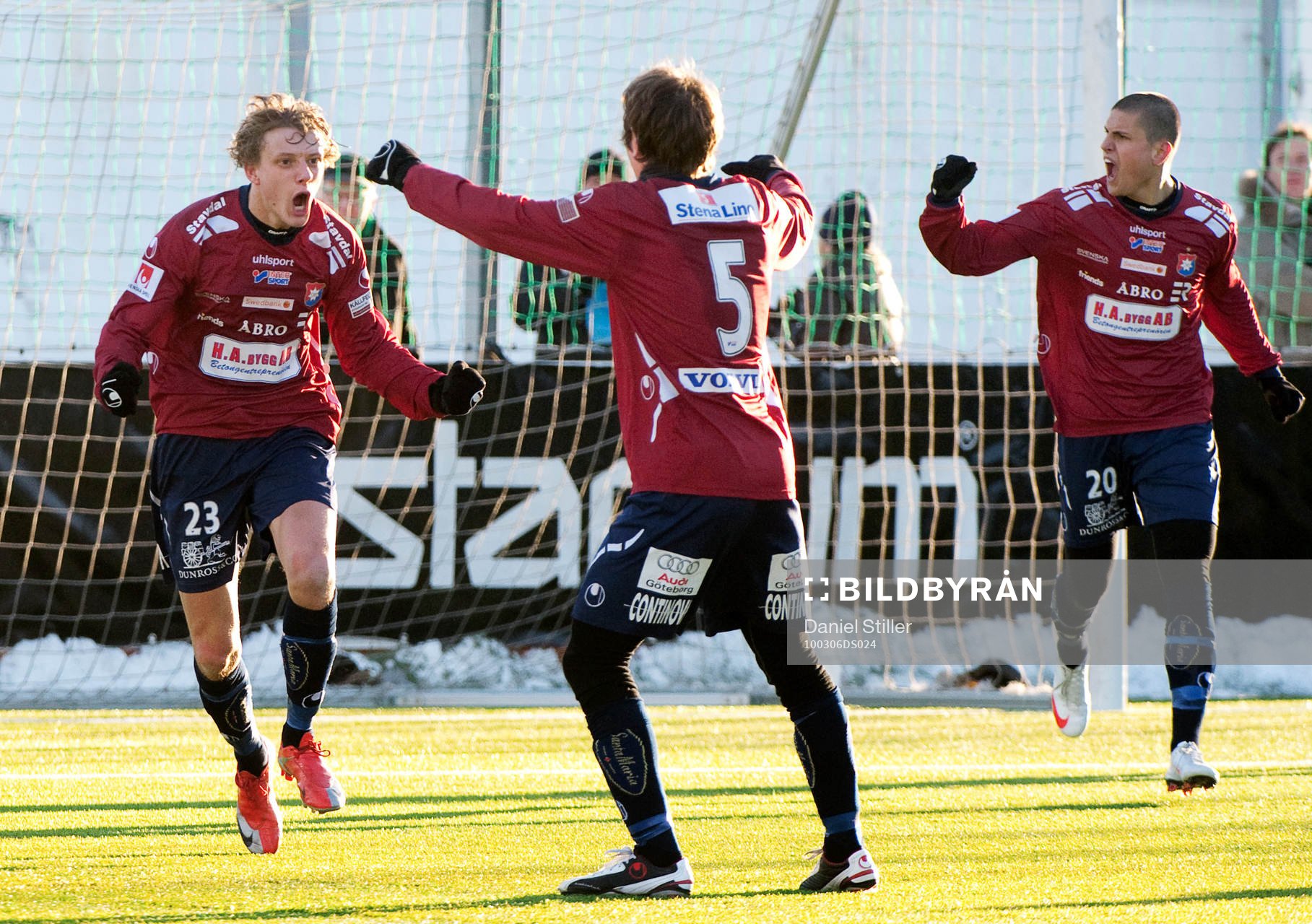 Jakob Olsson, Markus Gustafsson, Luka Miljaljevic ,