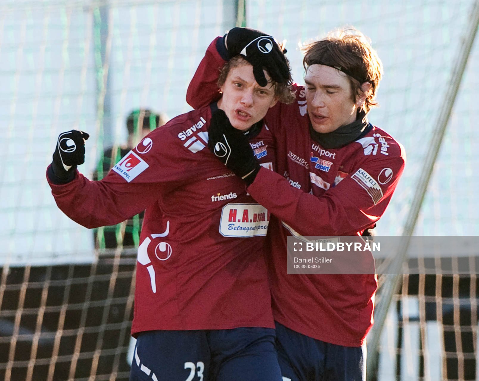 Jakob Olsson och Markus Gustafsson, Örgryte (Jubel)