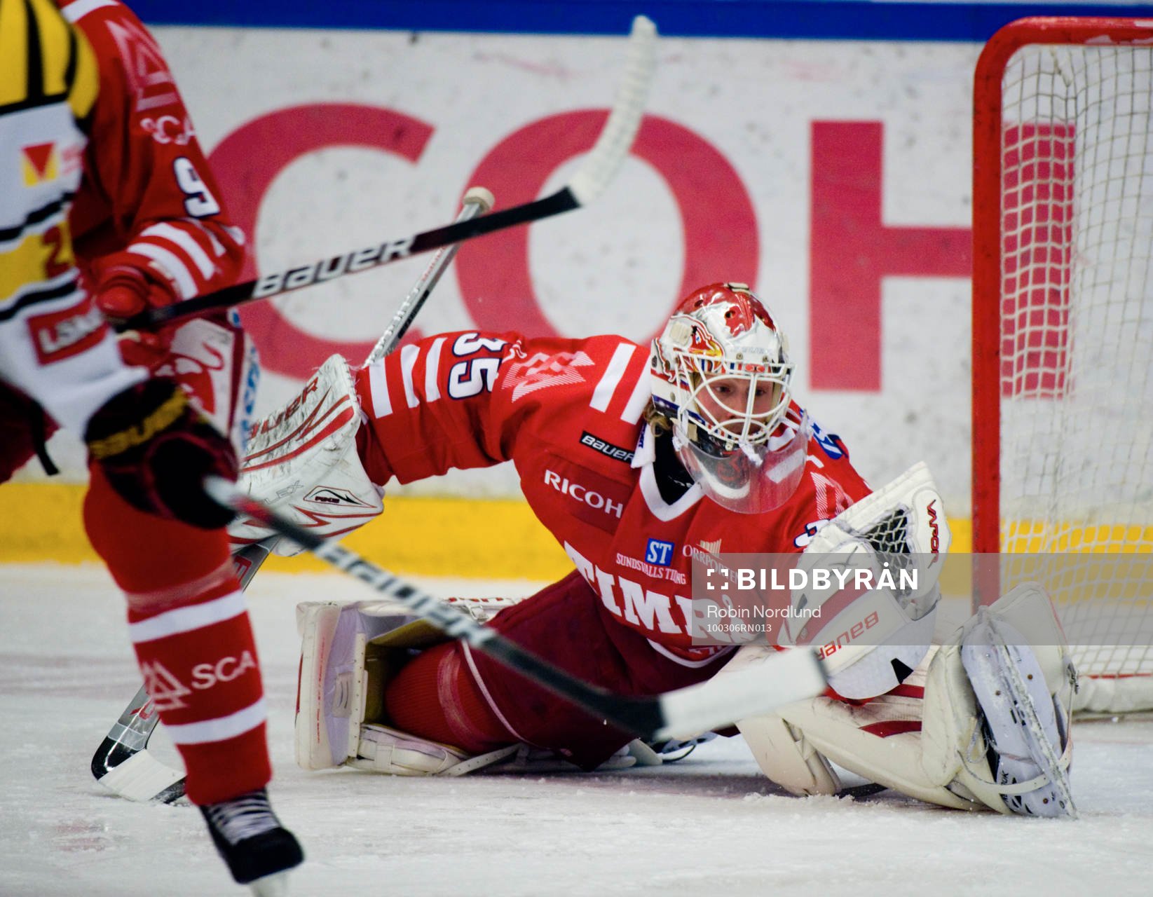 Andreas Lindbäck, Målvakt Timrå