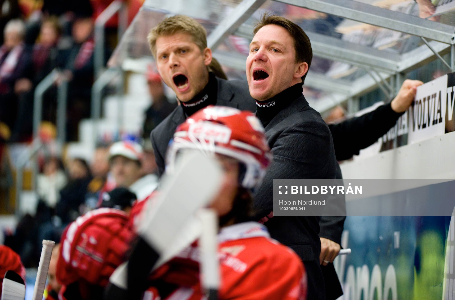 Charles Berglund och Per Nygårds, Tränare Timrå