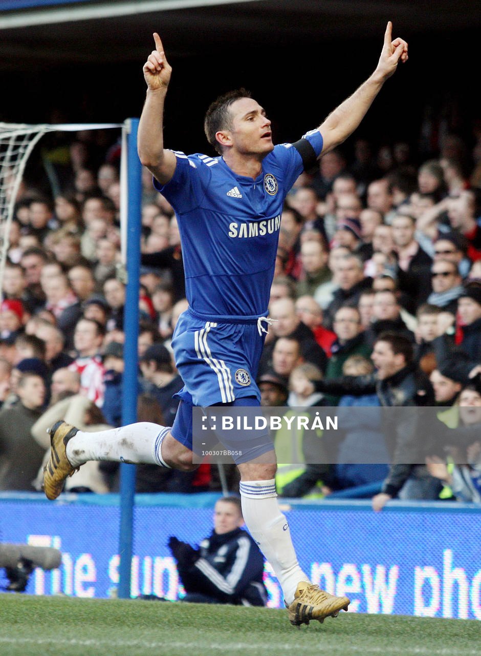 Frank Lampard, glädje, jubel