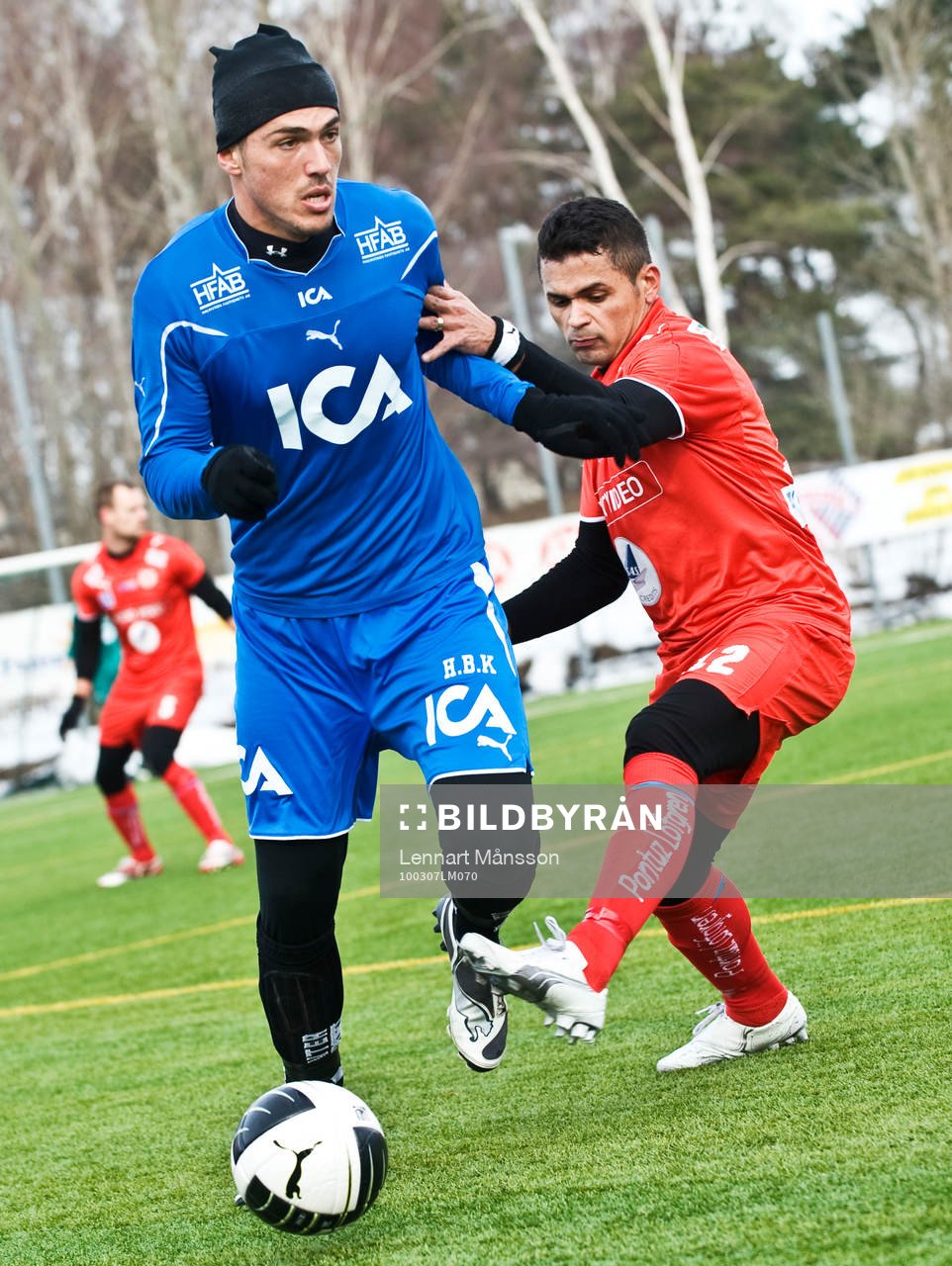 Emir Kujovic, Halmstad och Daniel Sobralense, Kalmar.
