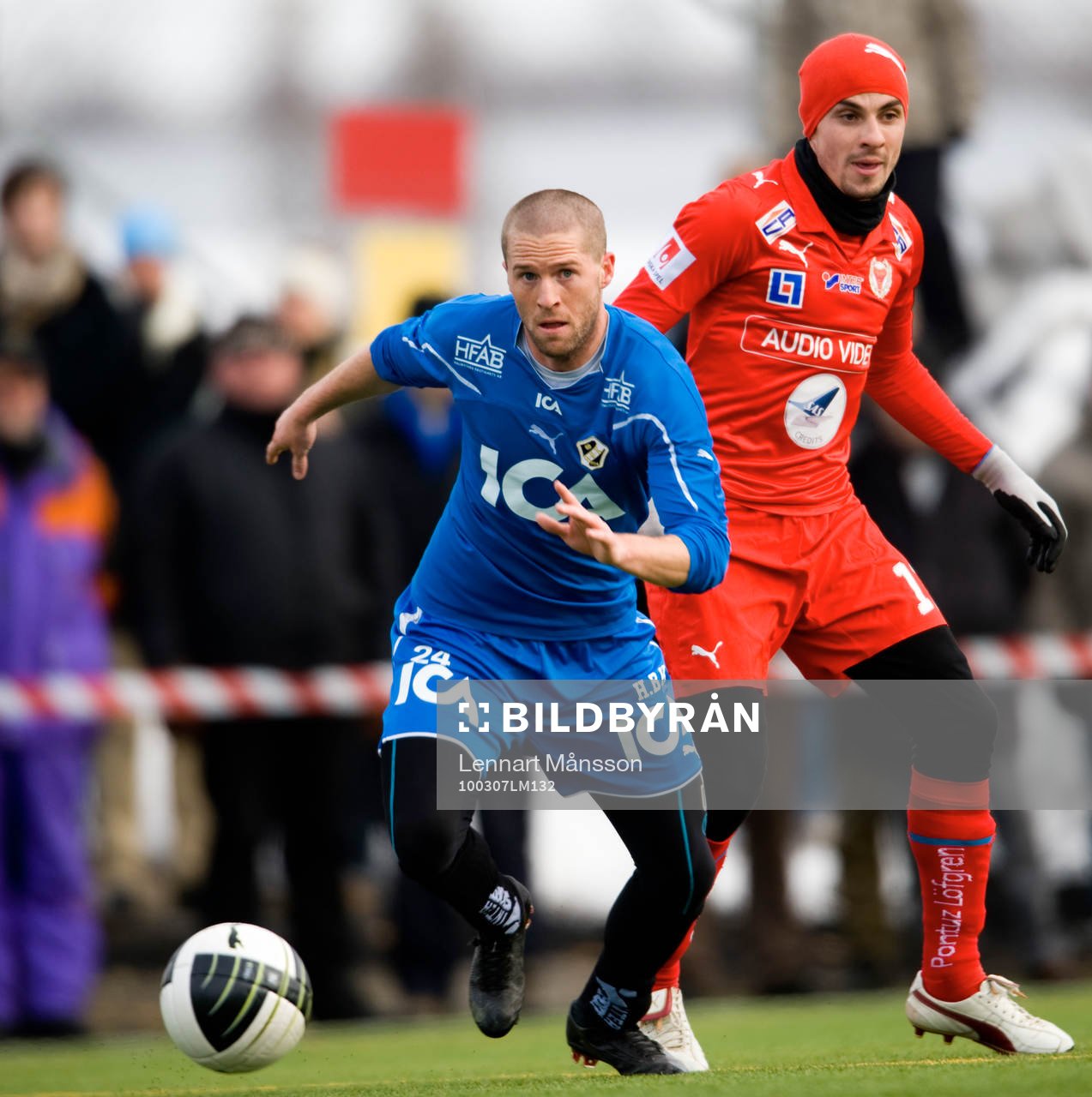 Ryan Miller, Halmstad och Daniel Mendes, Kalmar