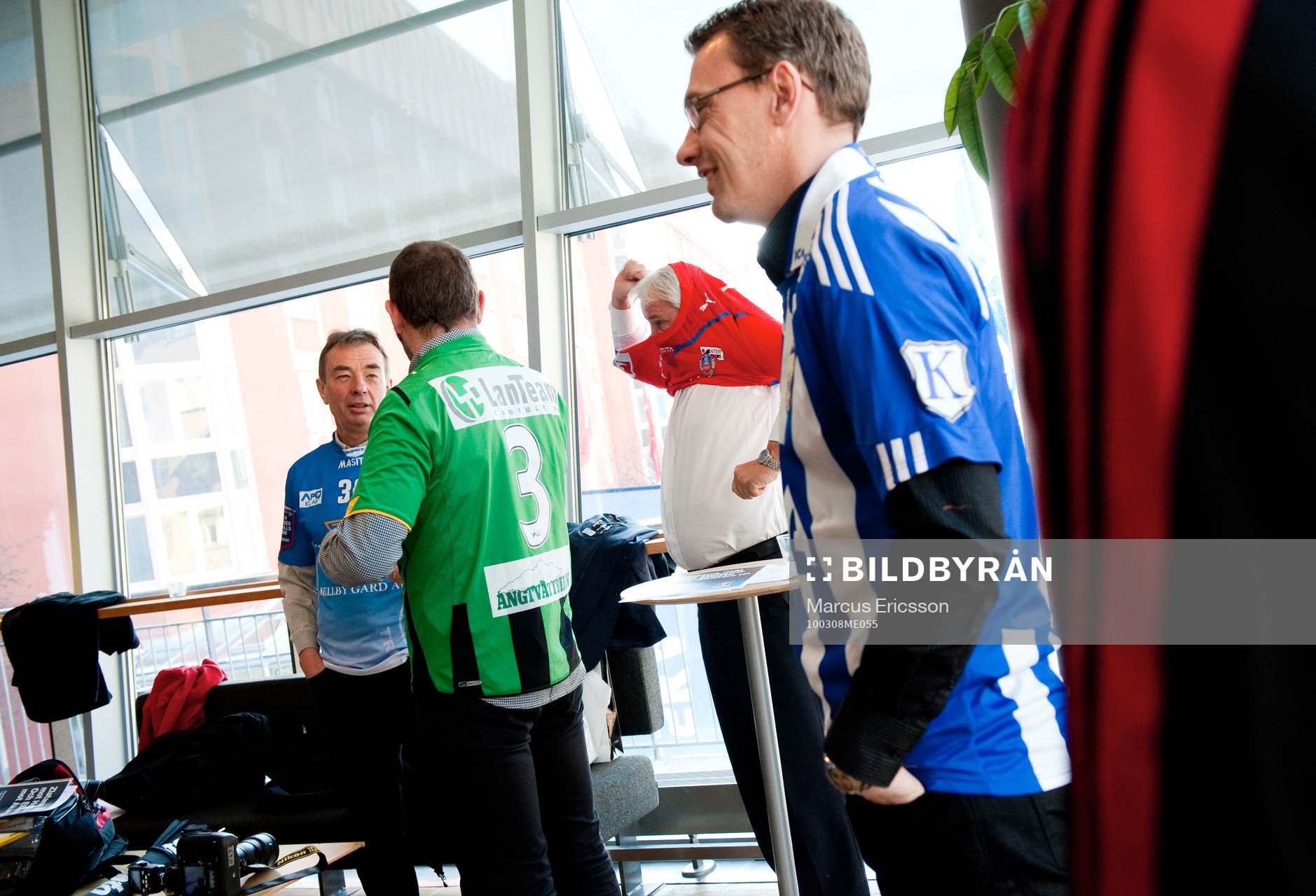 Tränare. Tom Prahl, Alexander Axén, Conny Karlsson och