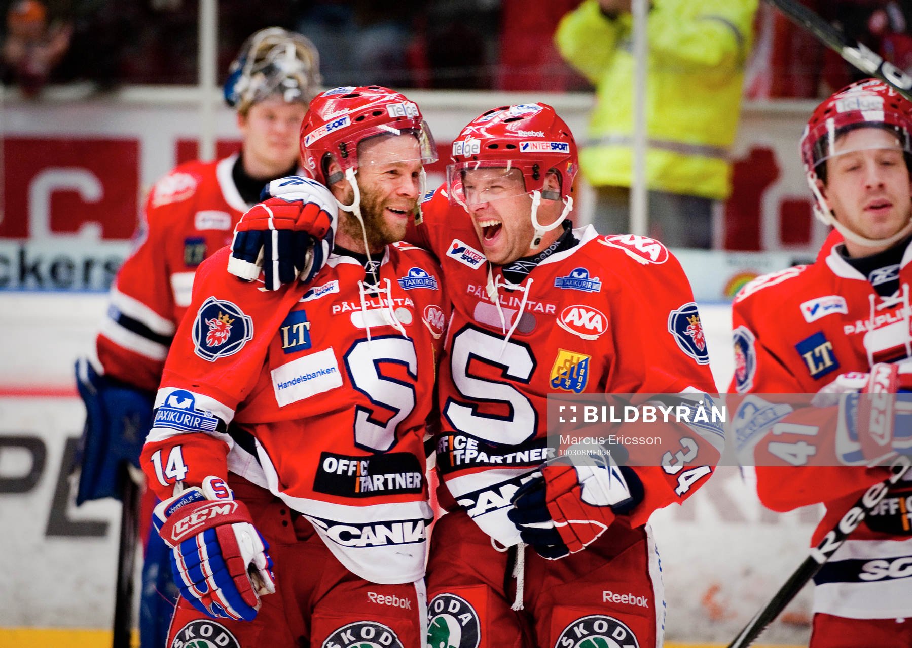 Jubel, Södertälje, Robert Carlsson och Jiri Bicek