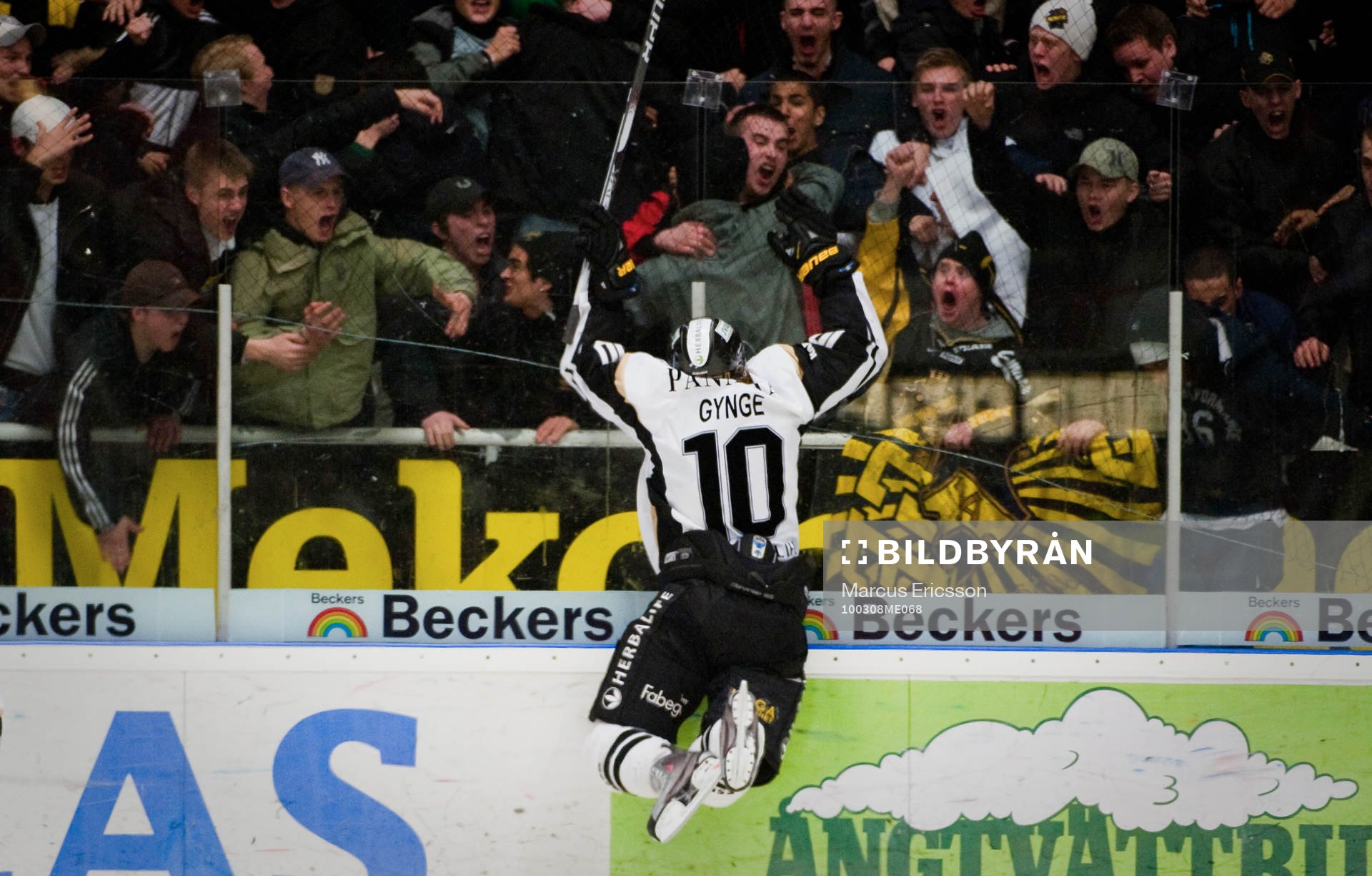 Richard Gynge, AIK, jubel