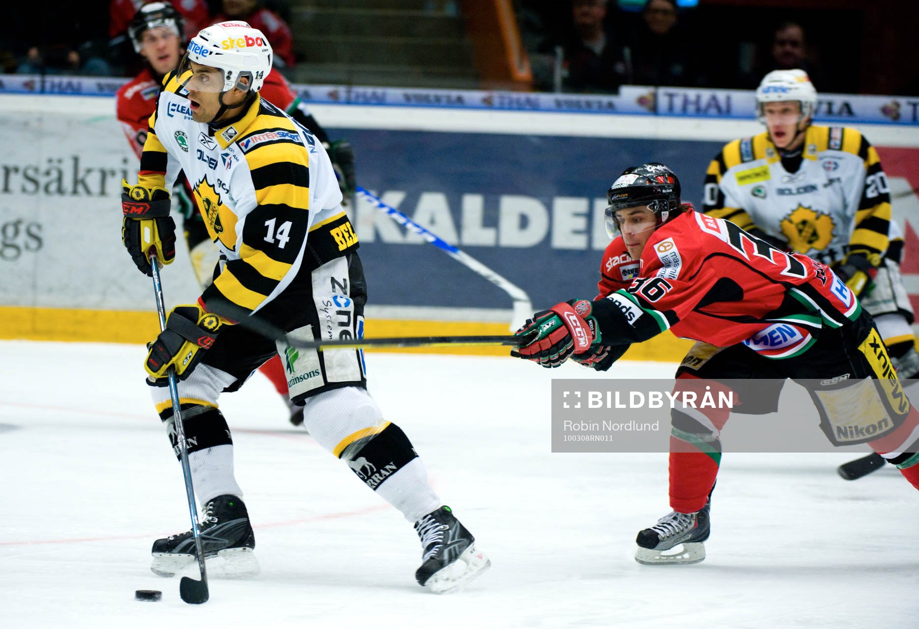 Pierre-Edouardo Bellemare, Skellefteå och Mats Zuccarello