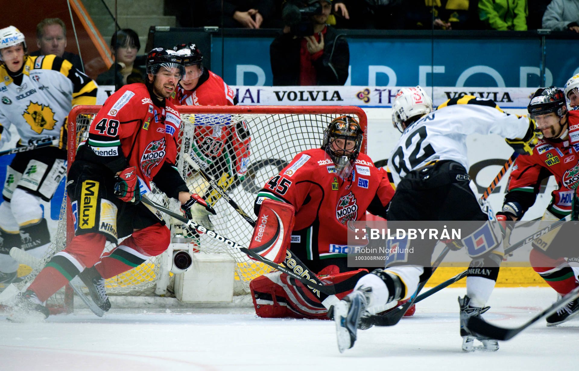 Christian Söderström, Skellefteå och Roman Malek,